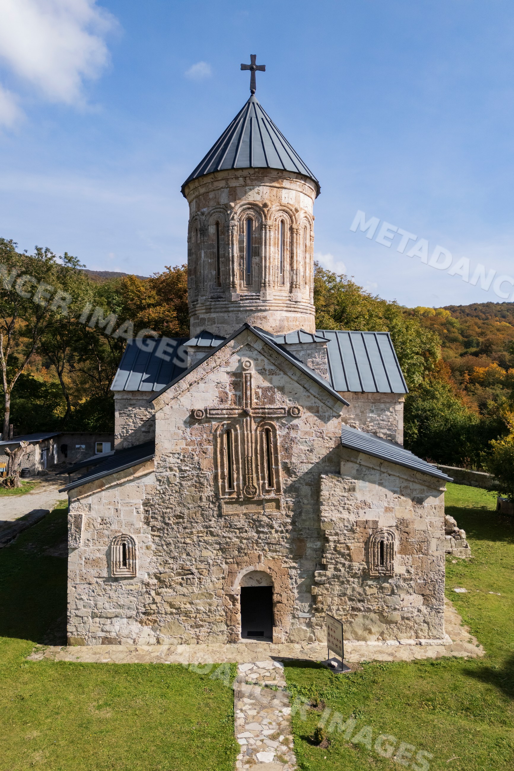 Pudzinari Monastery medieval christian stone church