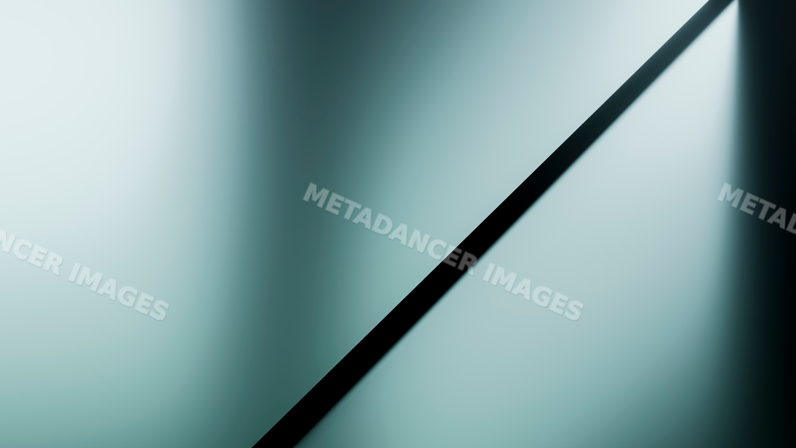 Abstract geometric shapes with shadows on a blue-gray surface