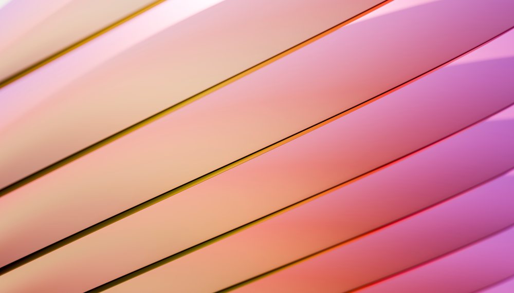 Colorful curved lines abstract gradient background