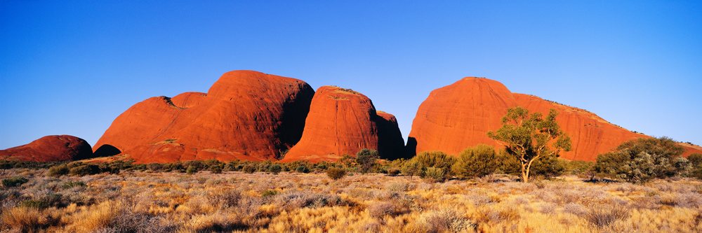The olgas rock formation northern territory australia