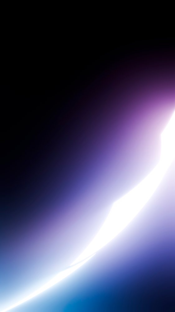 Abstract gradient light streak with blue and purple hues