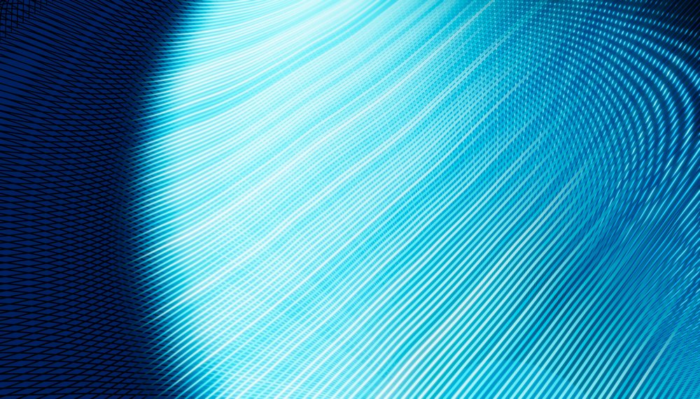 Abstract blue pattern with diagonal lines and light gradient