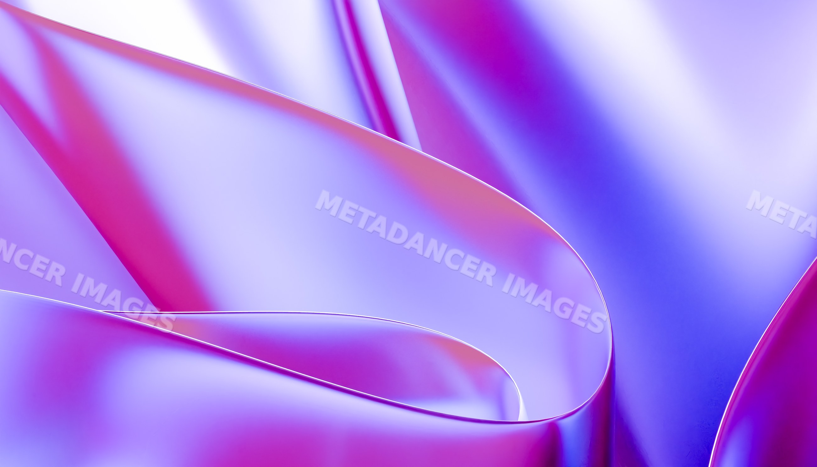 Abstract digital render of colorful purple, pink