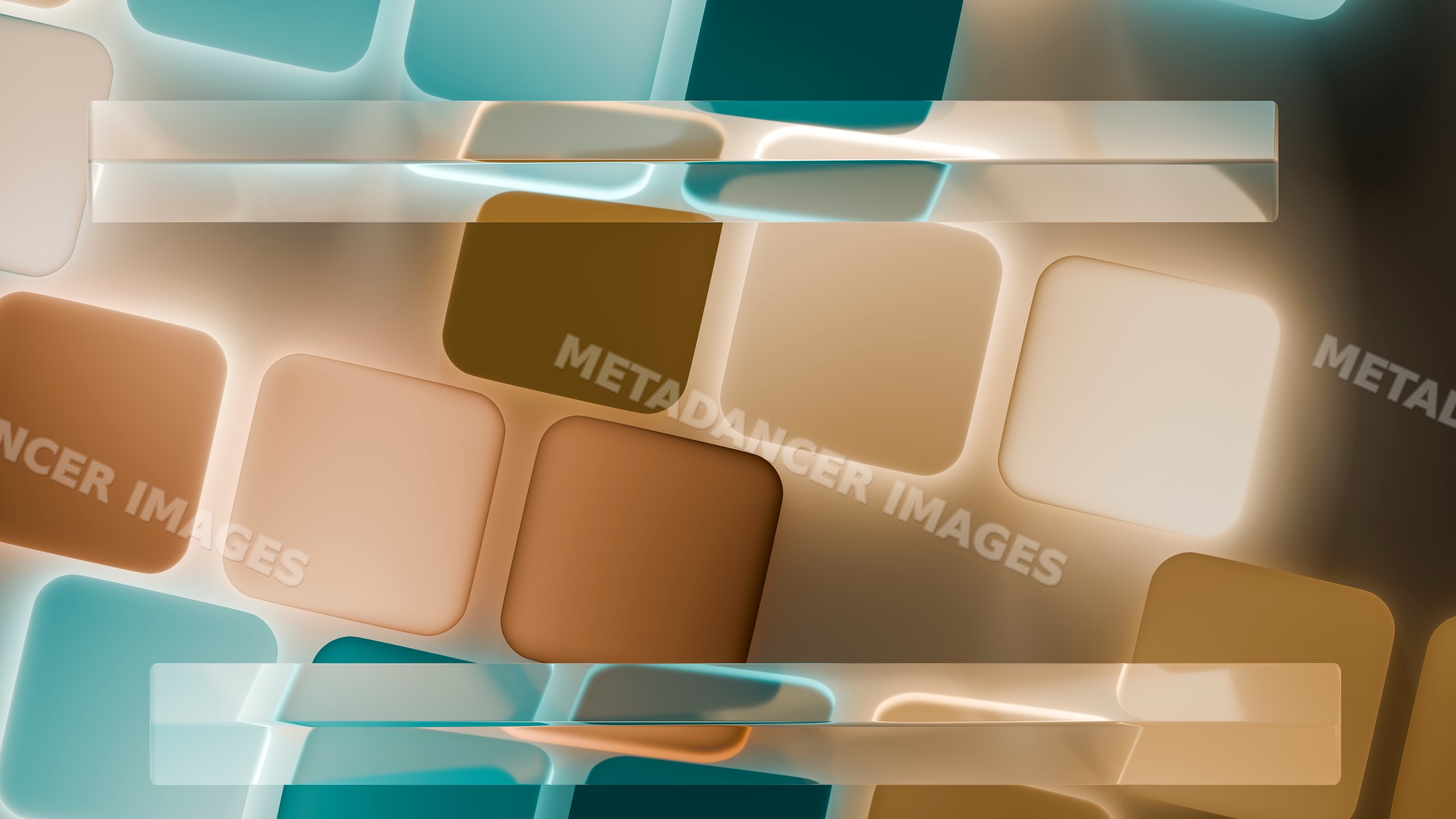 Abstract illustration of overlapping rounded squares