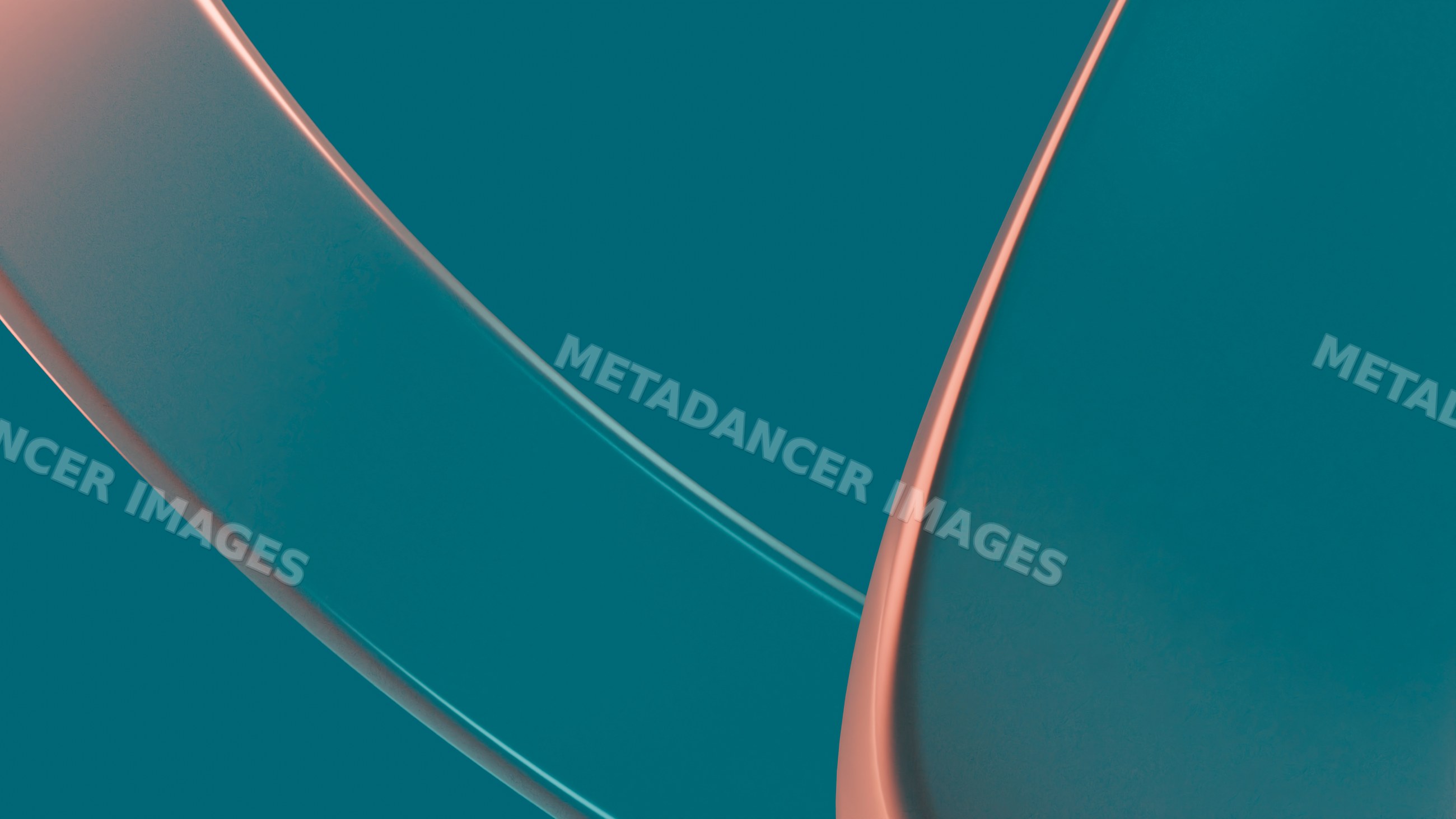 Abstract digital illustration with smooth curved shapes