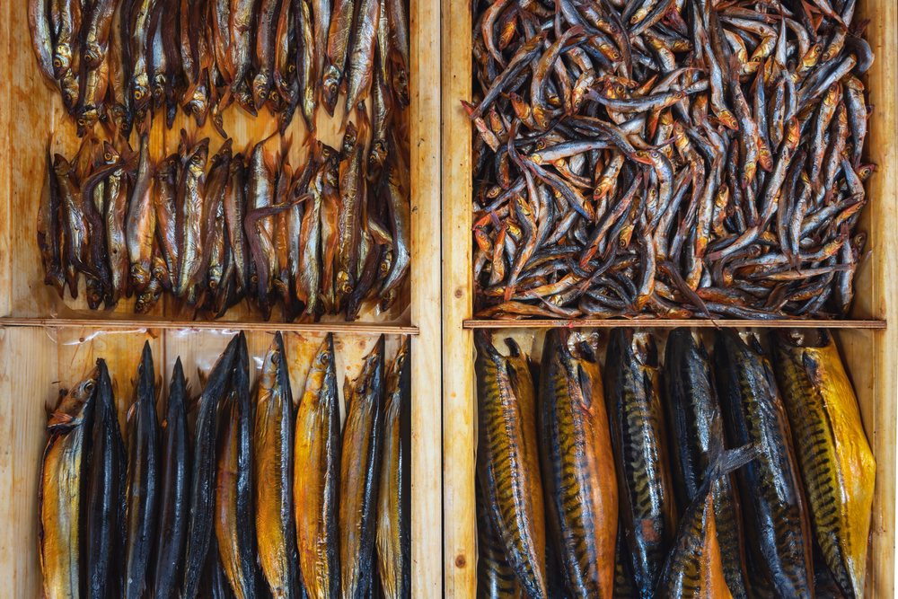 Smoked Fish from Lake Sevan