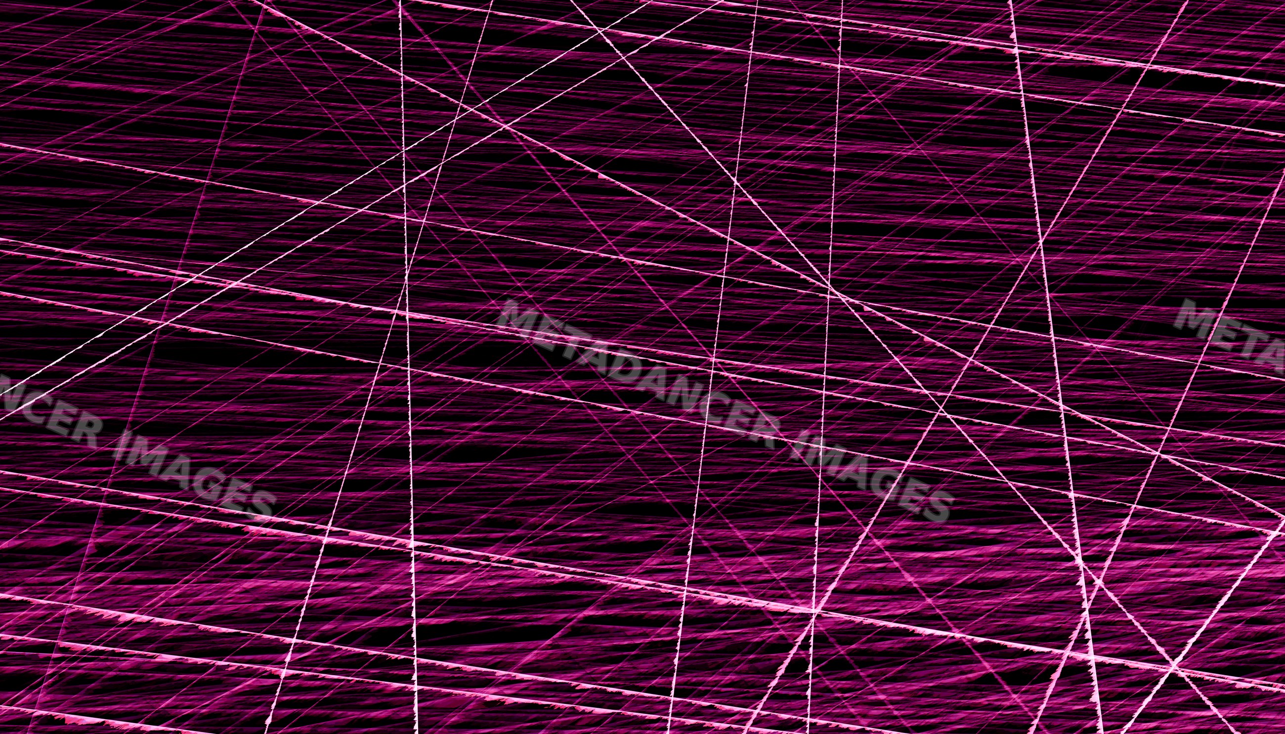 Abstract digital artwork with intersecting purple lines on dark