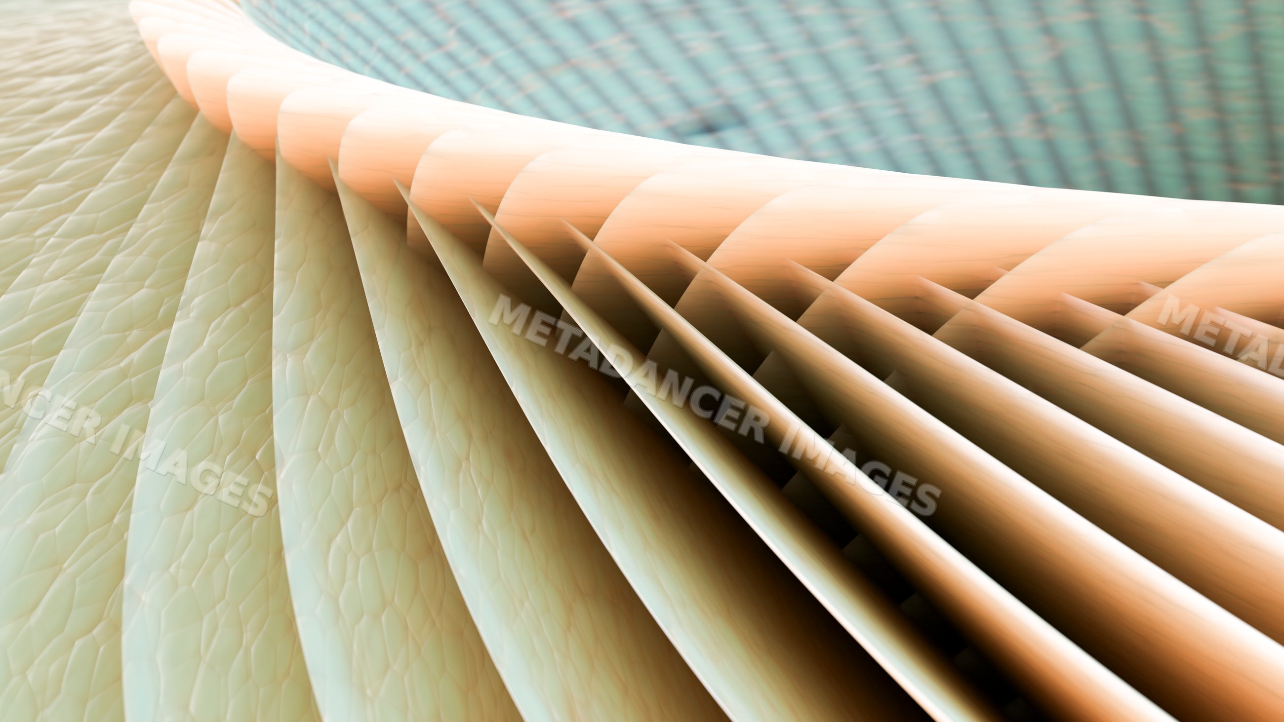 Abstract beige folds with geometric texture and soft lighting