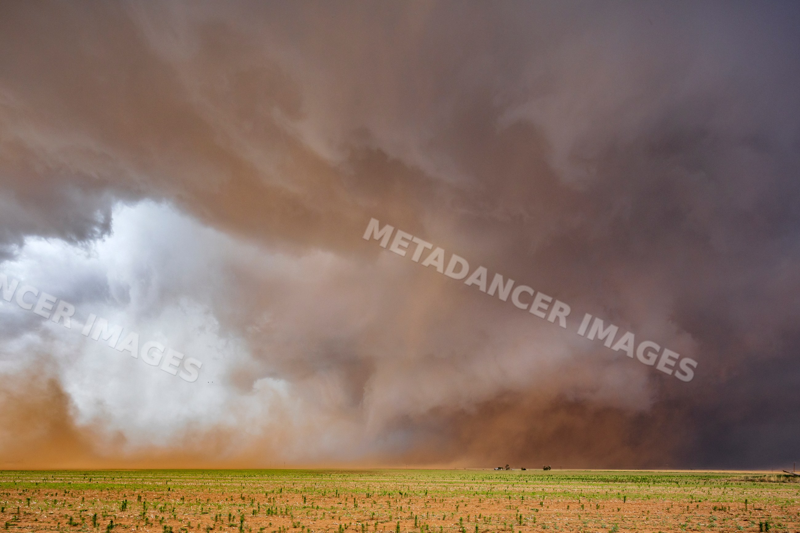 Monster Wedge Tornado forming near Morton texas