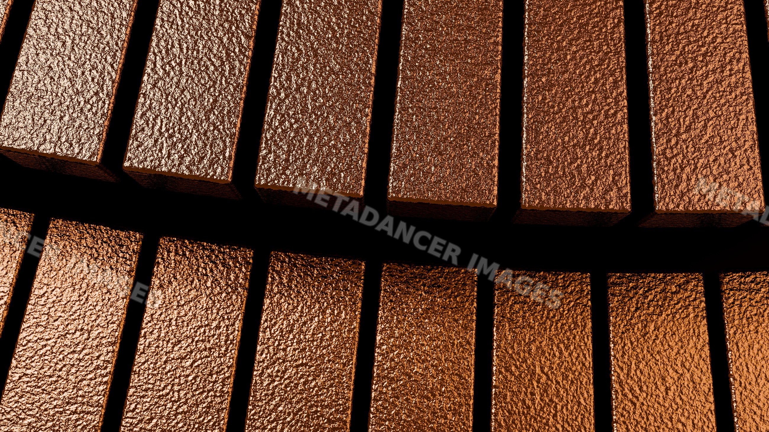 Close-up of textured chocolate bars