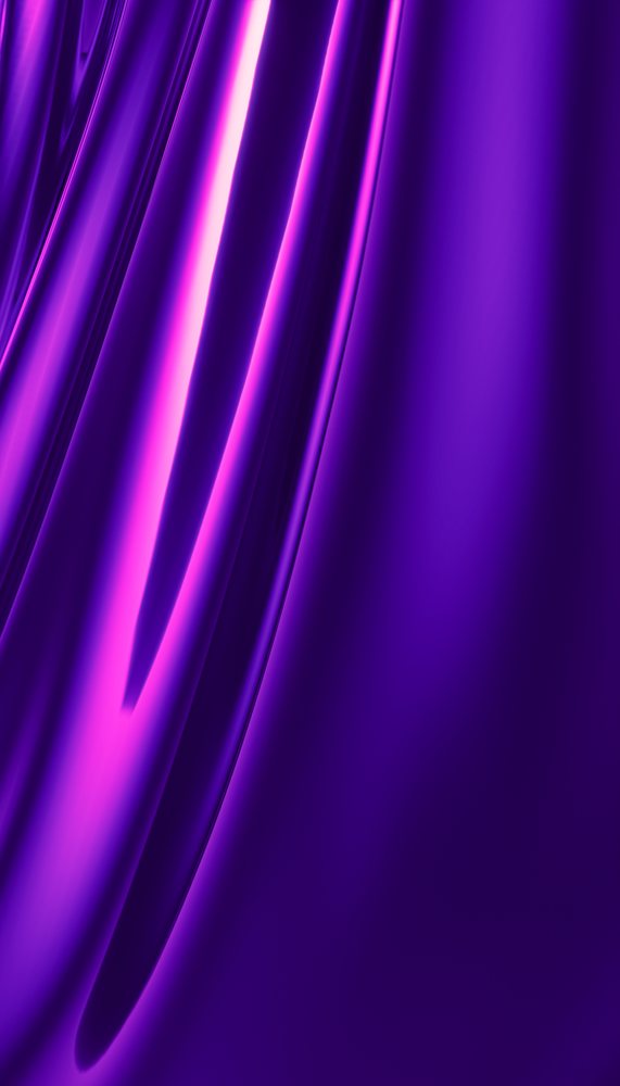 Abstract purple silky fabric with glossy smooth texture