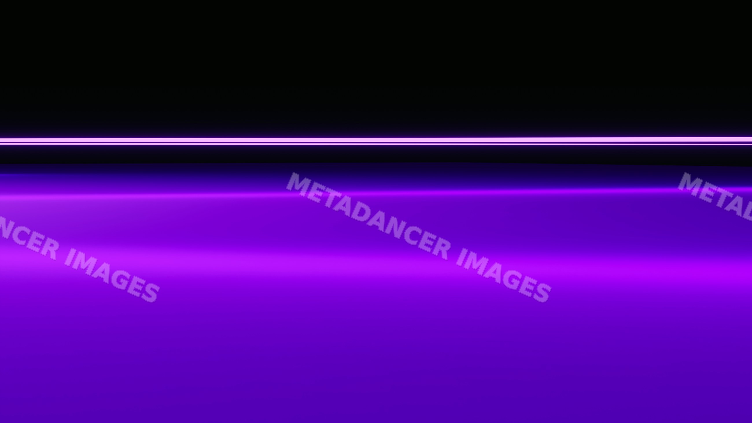 Abstract purple gradient with glowing horizontal line and reflection