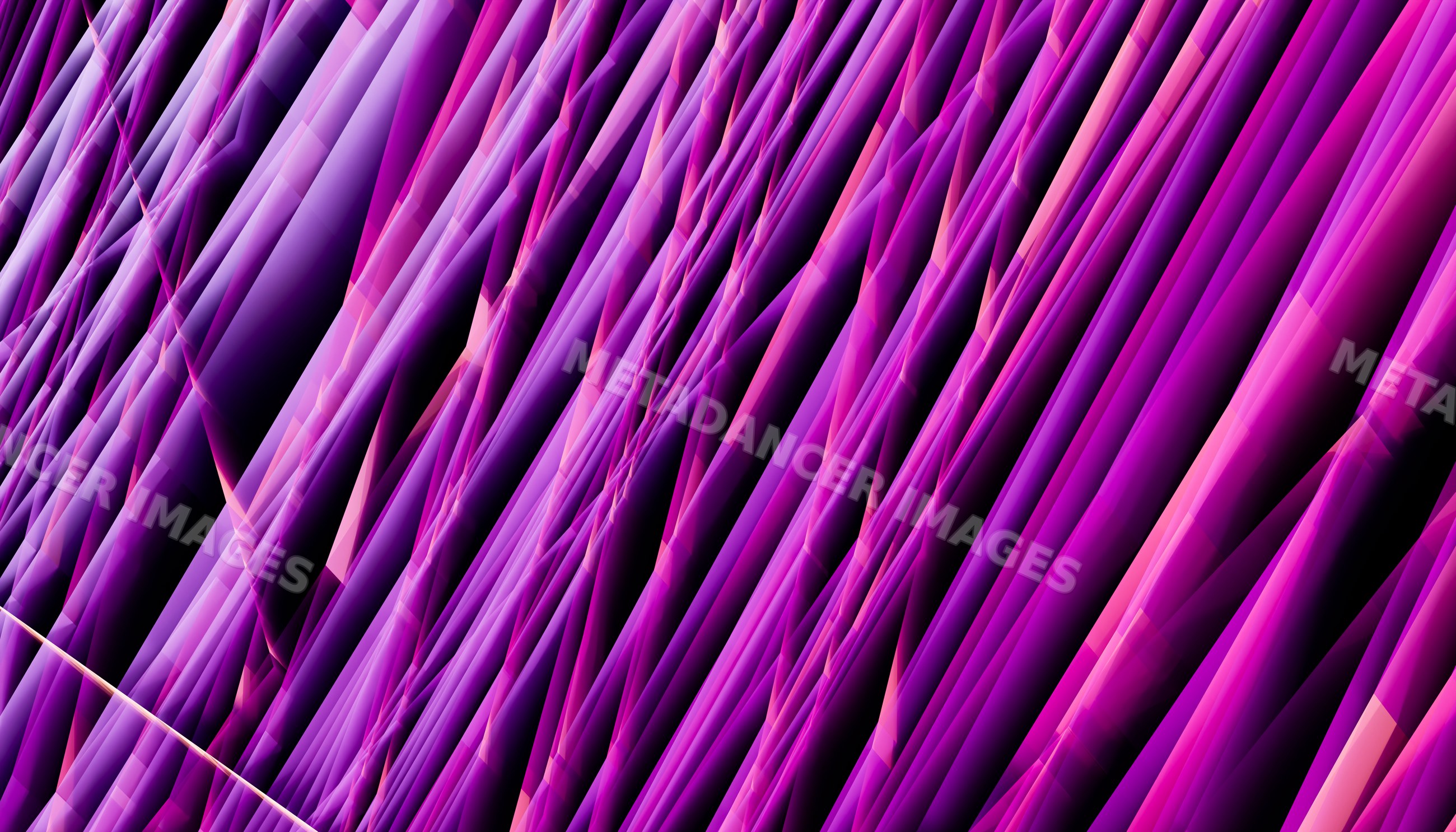 Abstract digital artwork with vibrant purple and pink diagonal lines