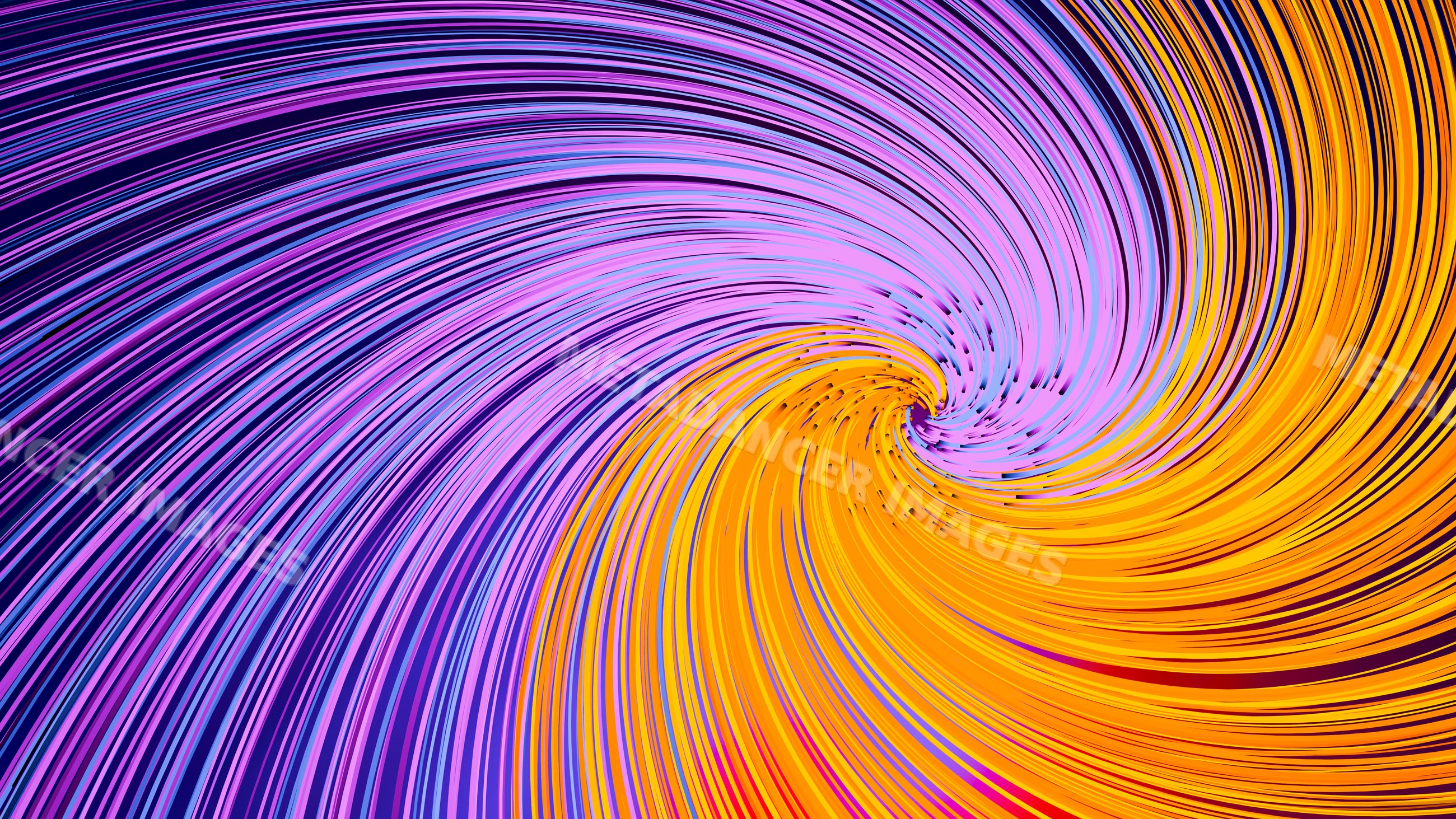 Colorful abstract swirl pattern with dynamic curved lines