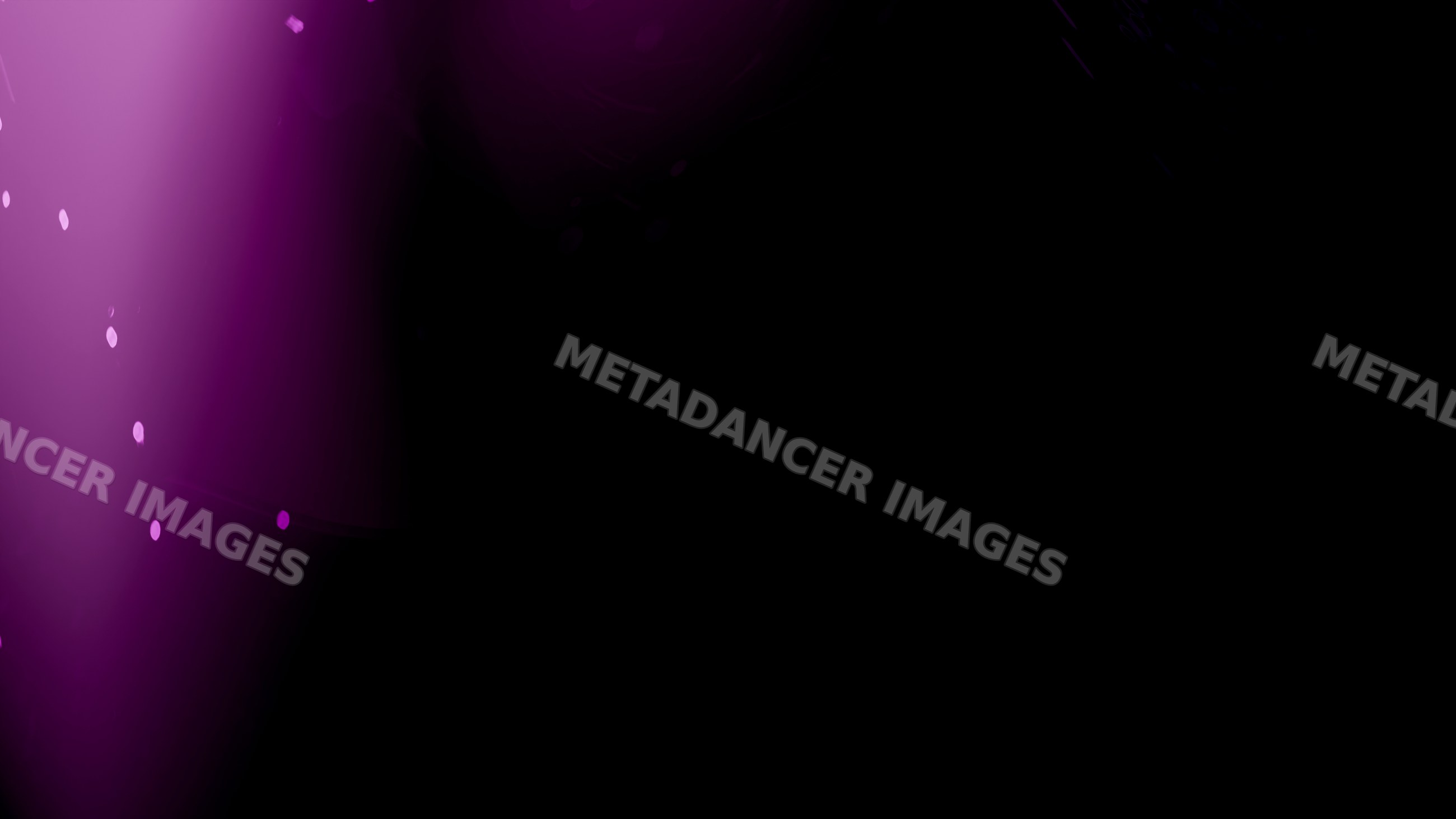 Abstract digital art with glowing purple lights on dark background