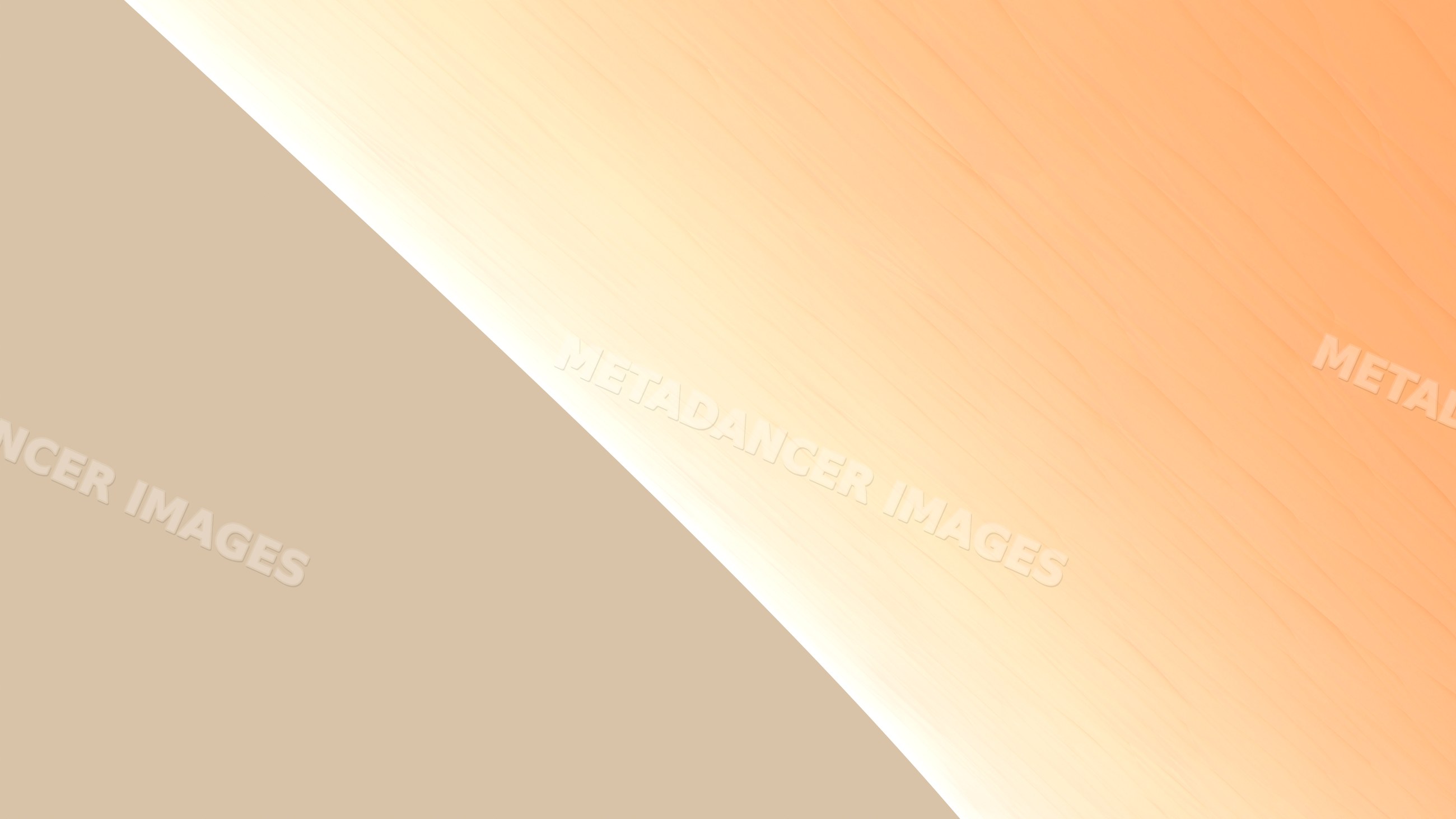 Abstract smooth gradient background with curved orange