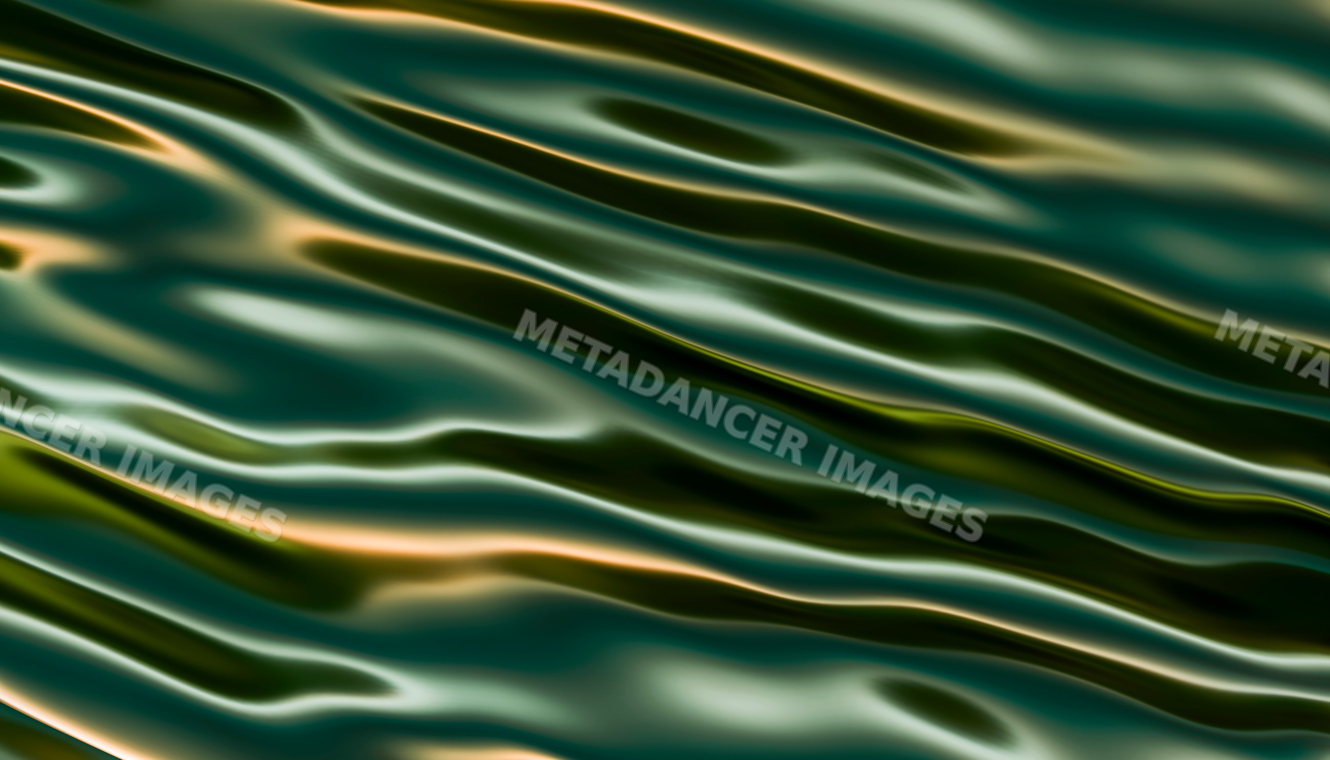 Water surface with ripples and reflective waves