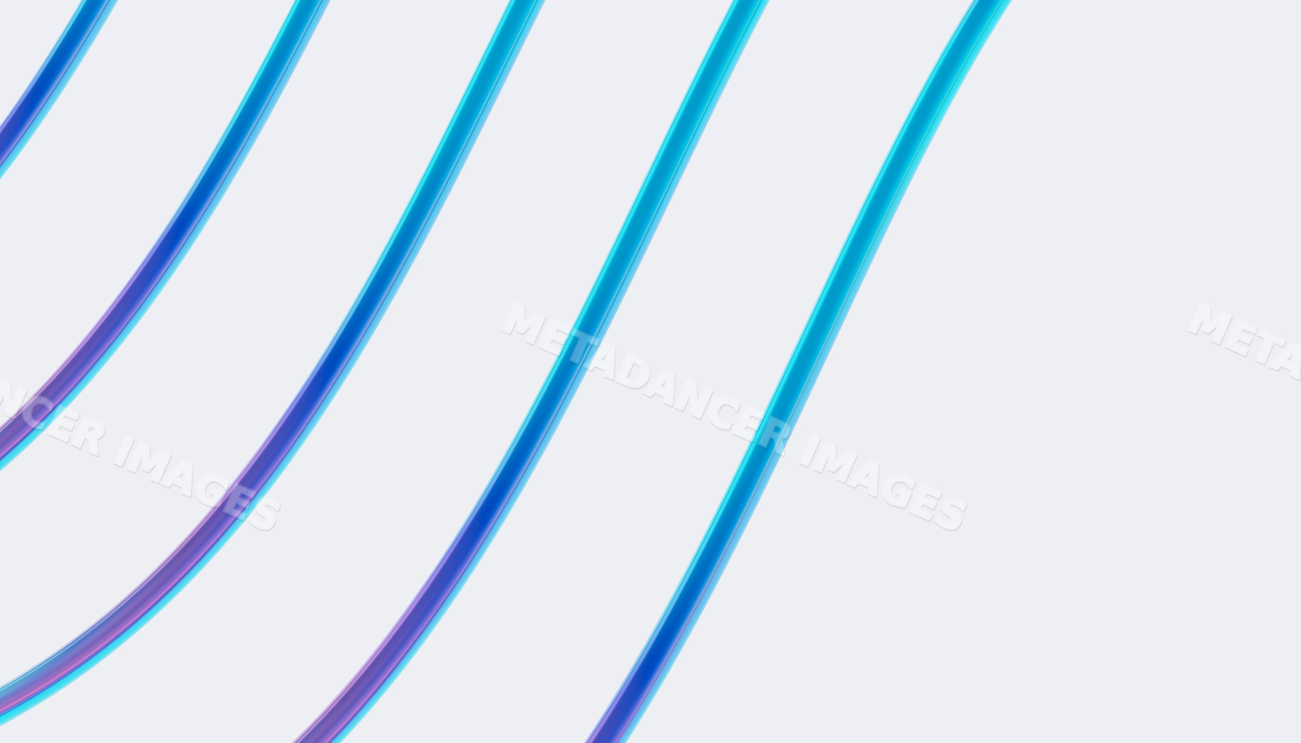Curved blue and purple lines creating abstract modern design