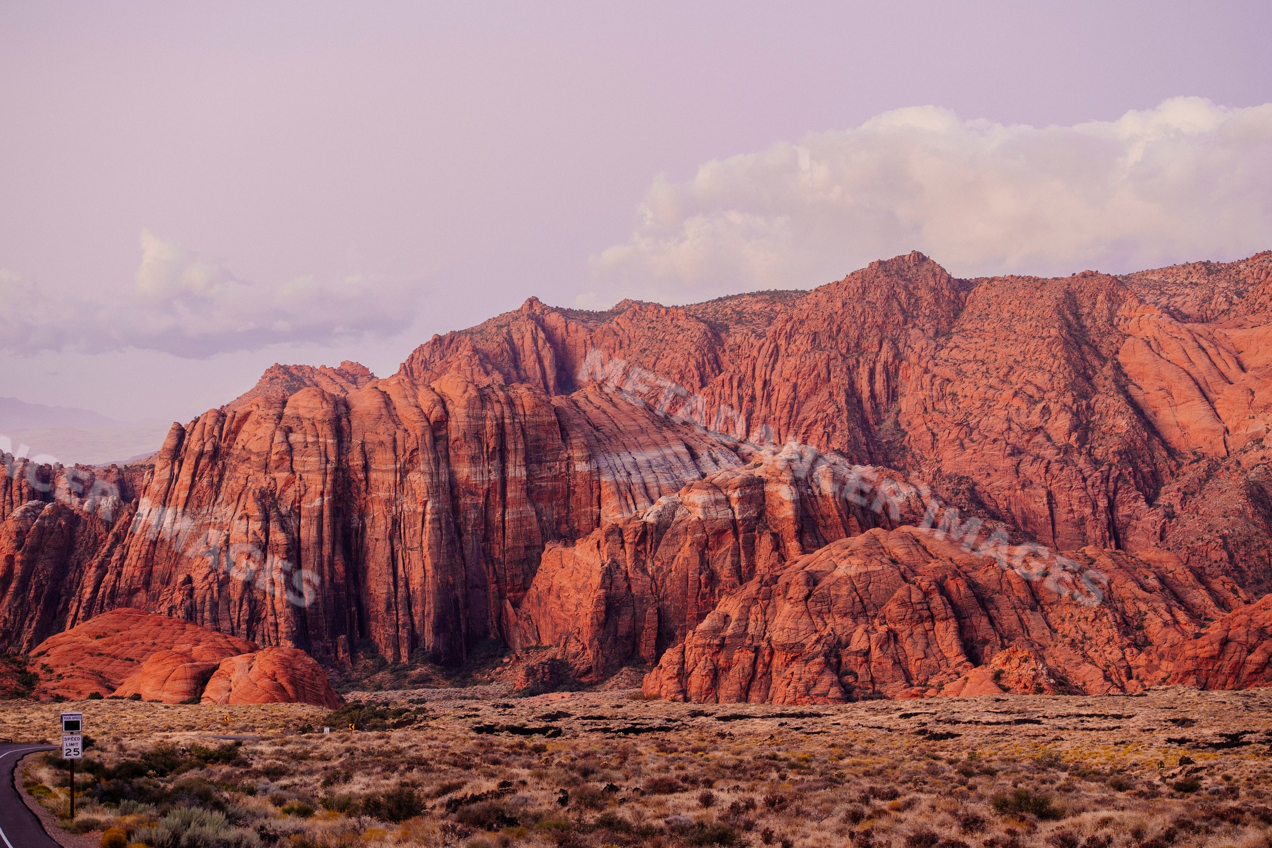 Red Cliffs Desert in Utah with rugged rock formations
