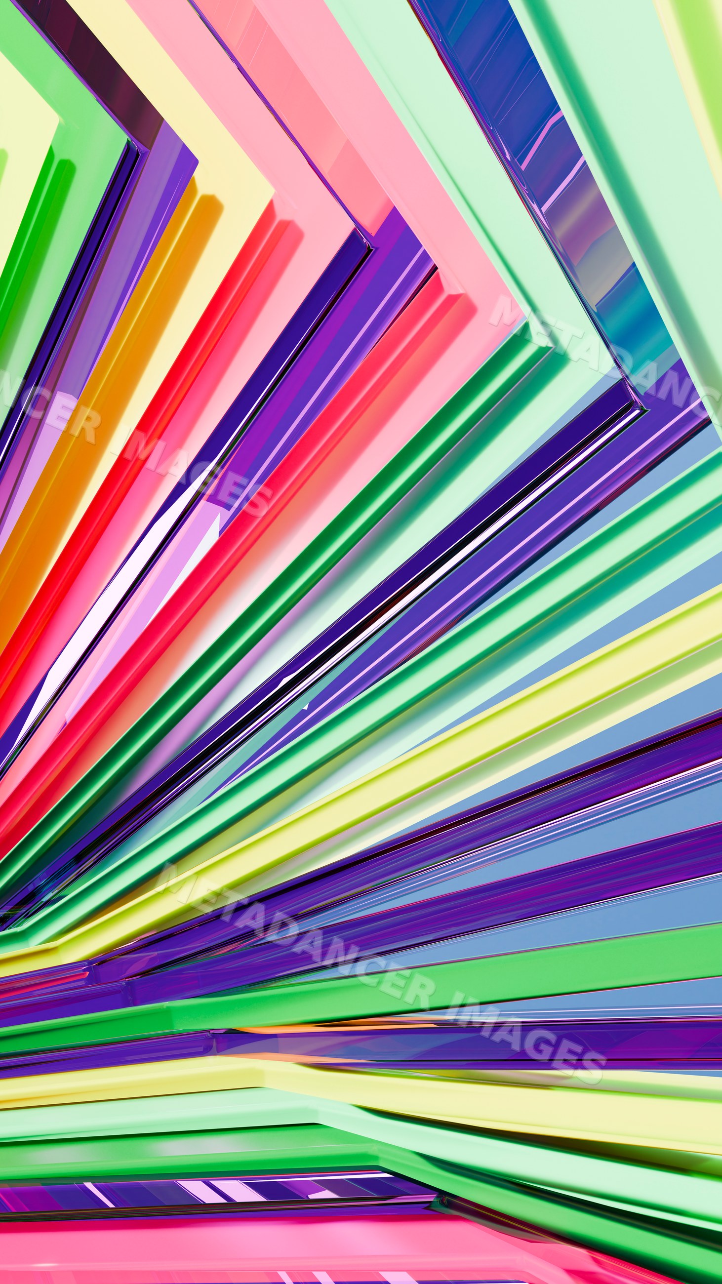 Colorful plastic drinking straws arranged in a vibrant pattern