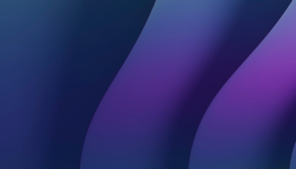 Abstract illustration of smooth purple and blue curved shapes