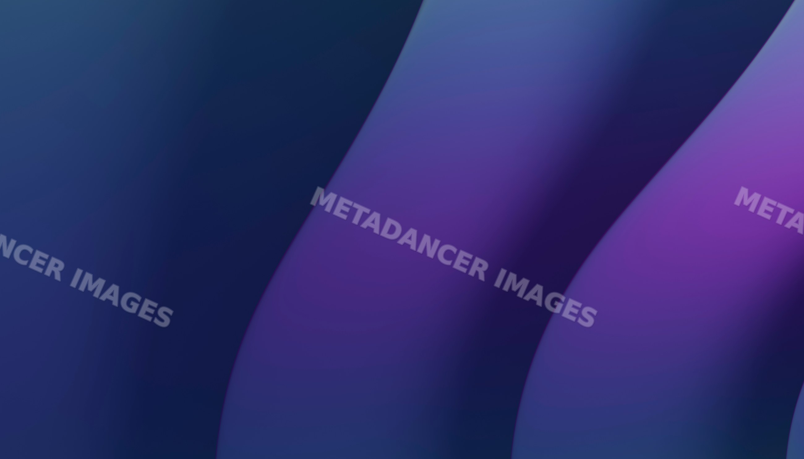 Abstract illustration of smooth purple and blue curved shapes