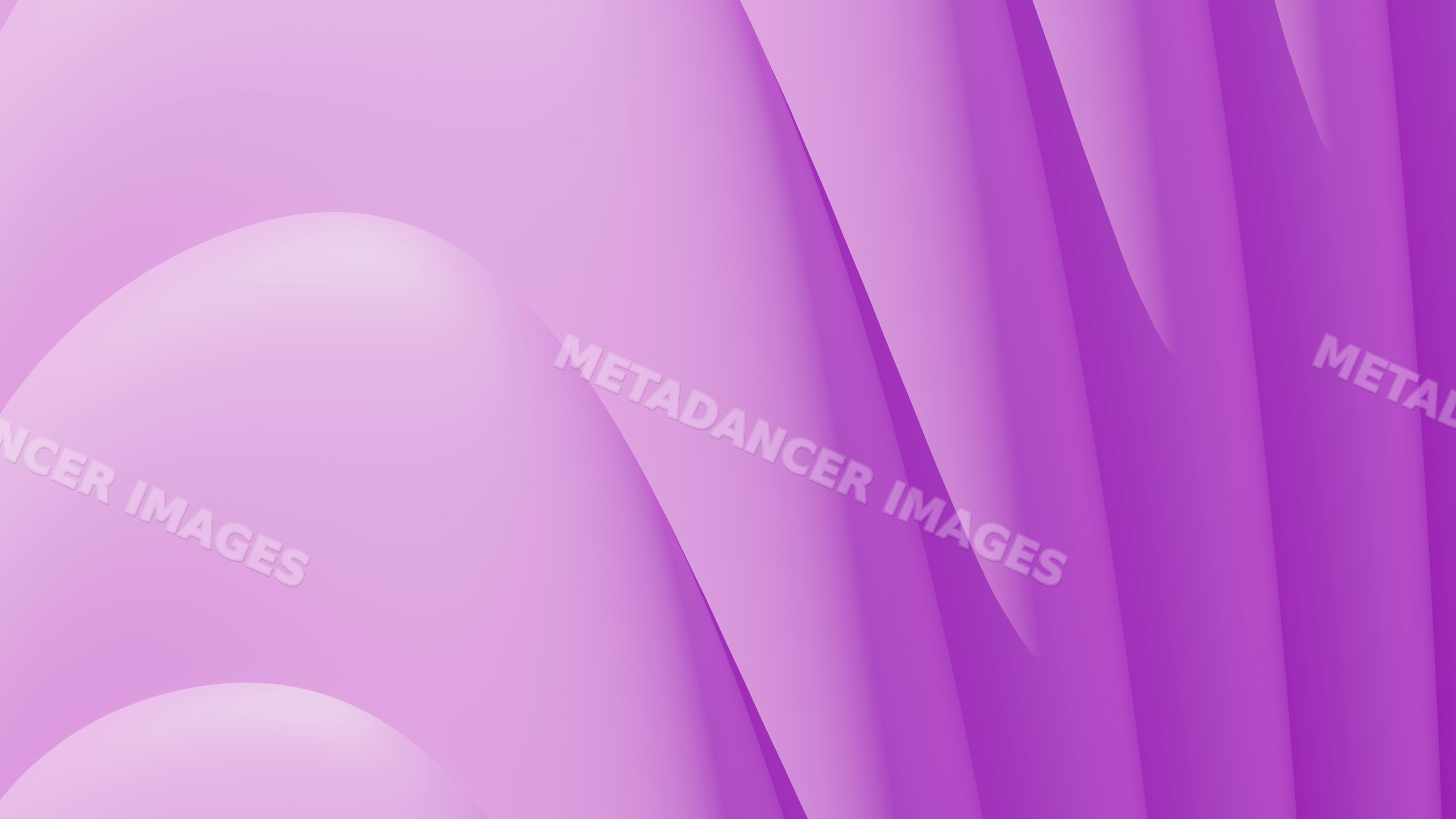 Purple abstract digital illustration with smooth curved shapes