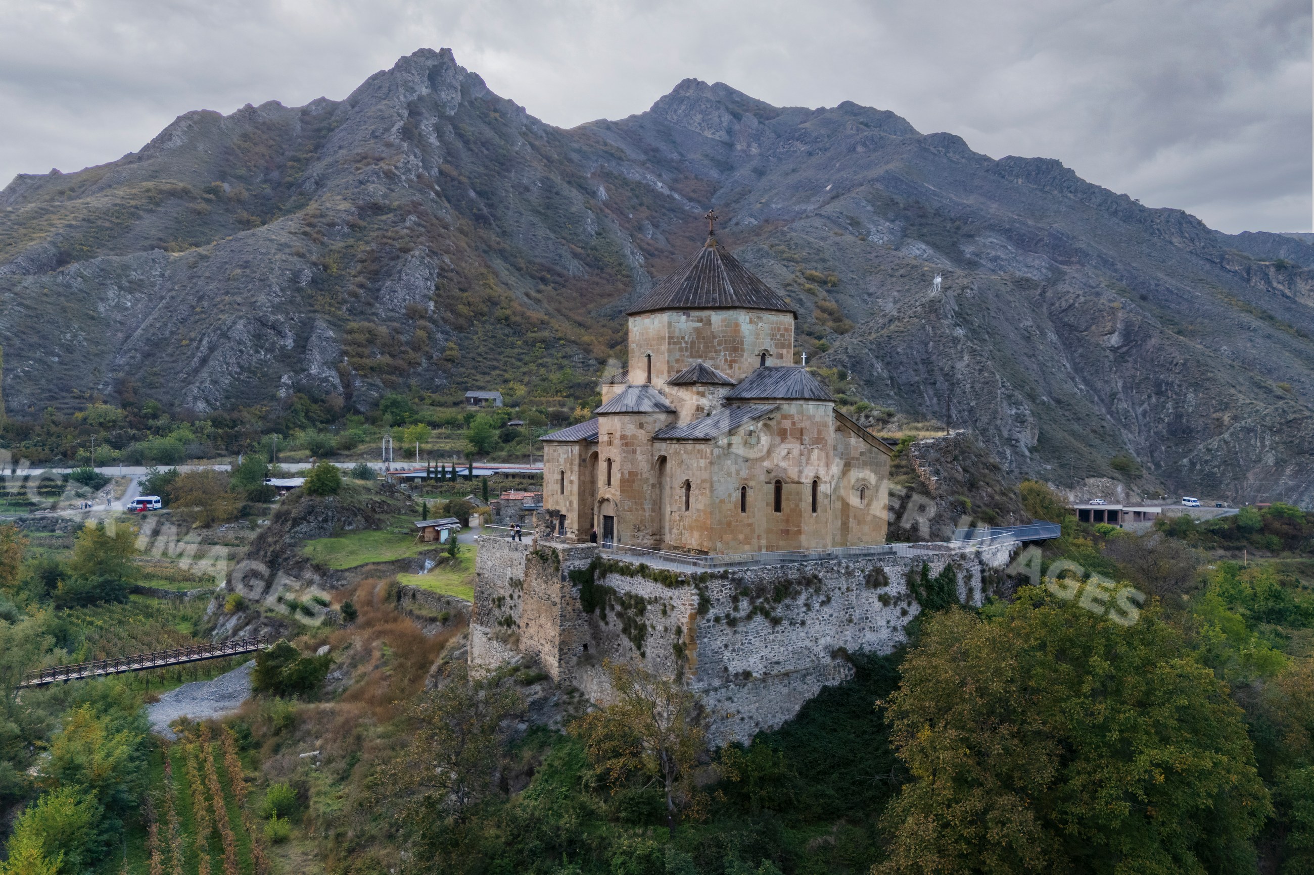 Ateni Sioni Church medieval stone fortress near gori Georgia