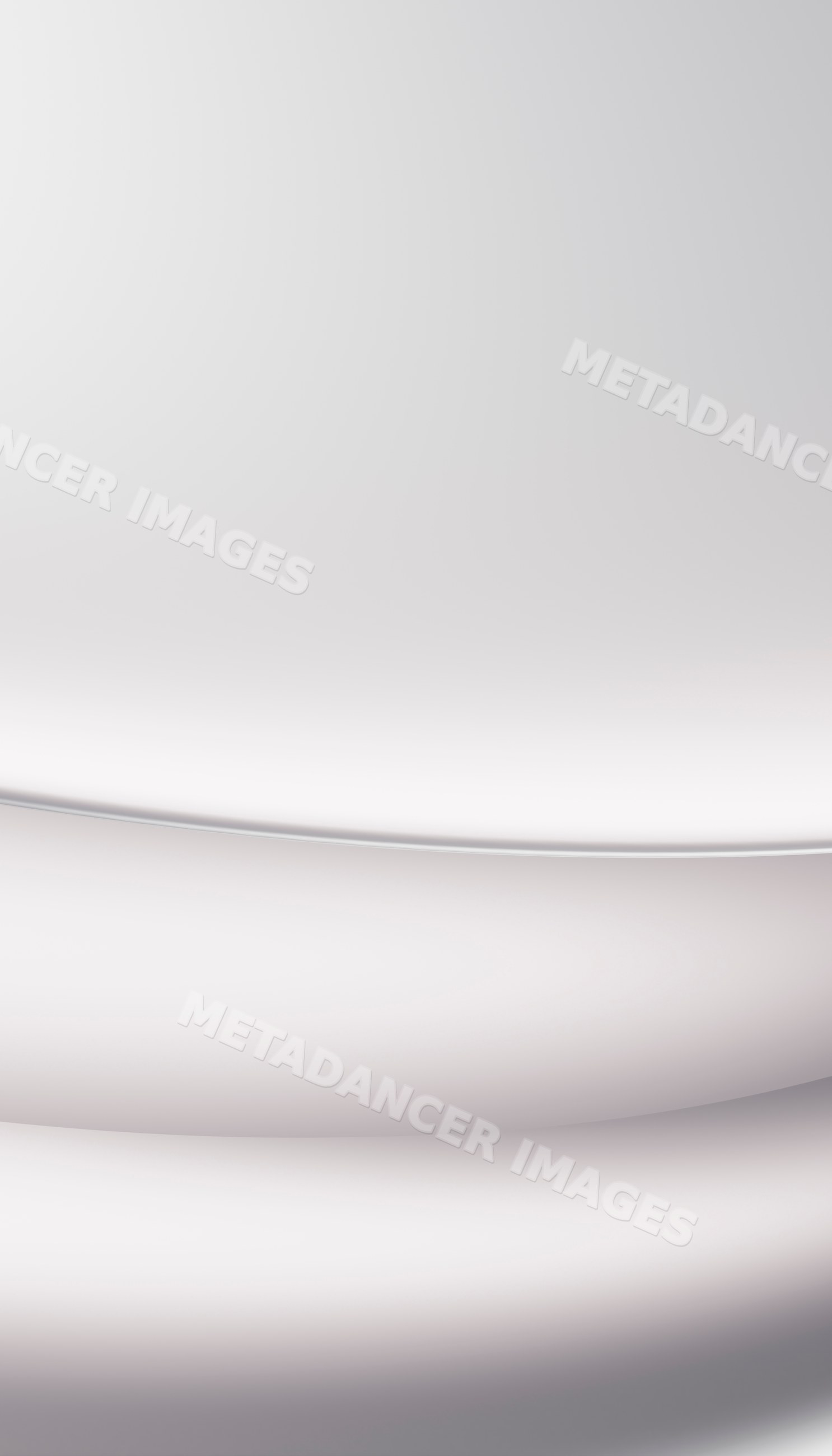 Soft curved shapes forming a minimalist white gradient abstract