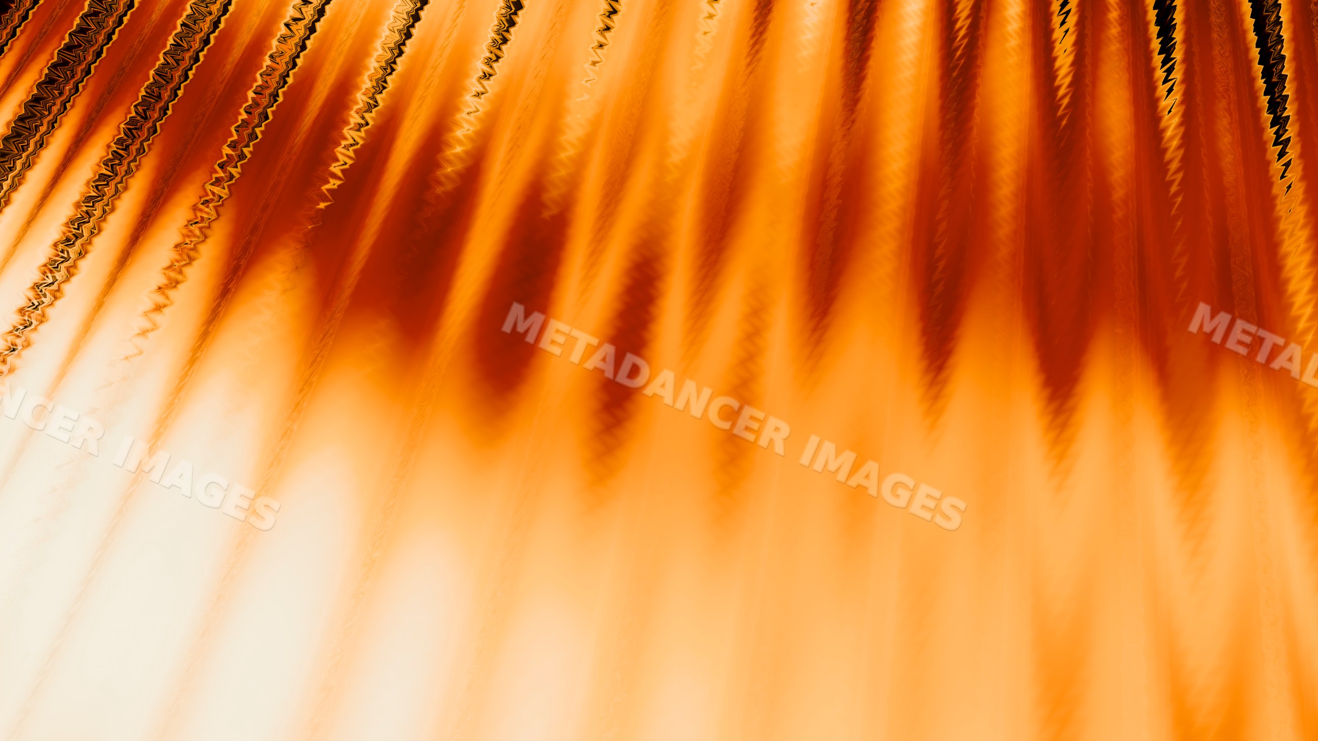 Abstract orange vertical streaks with flowing textured pattern
