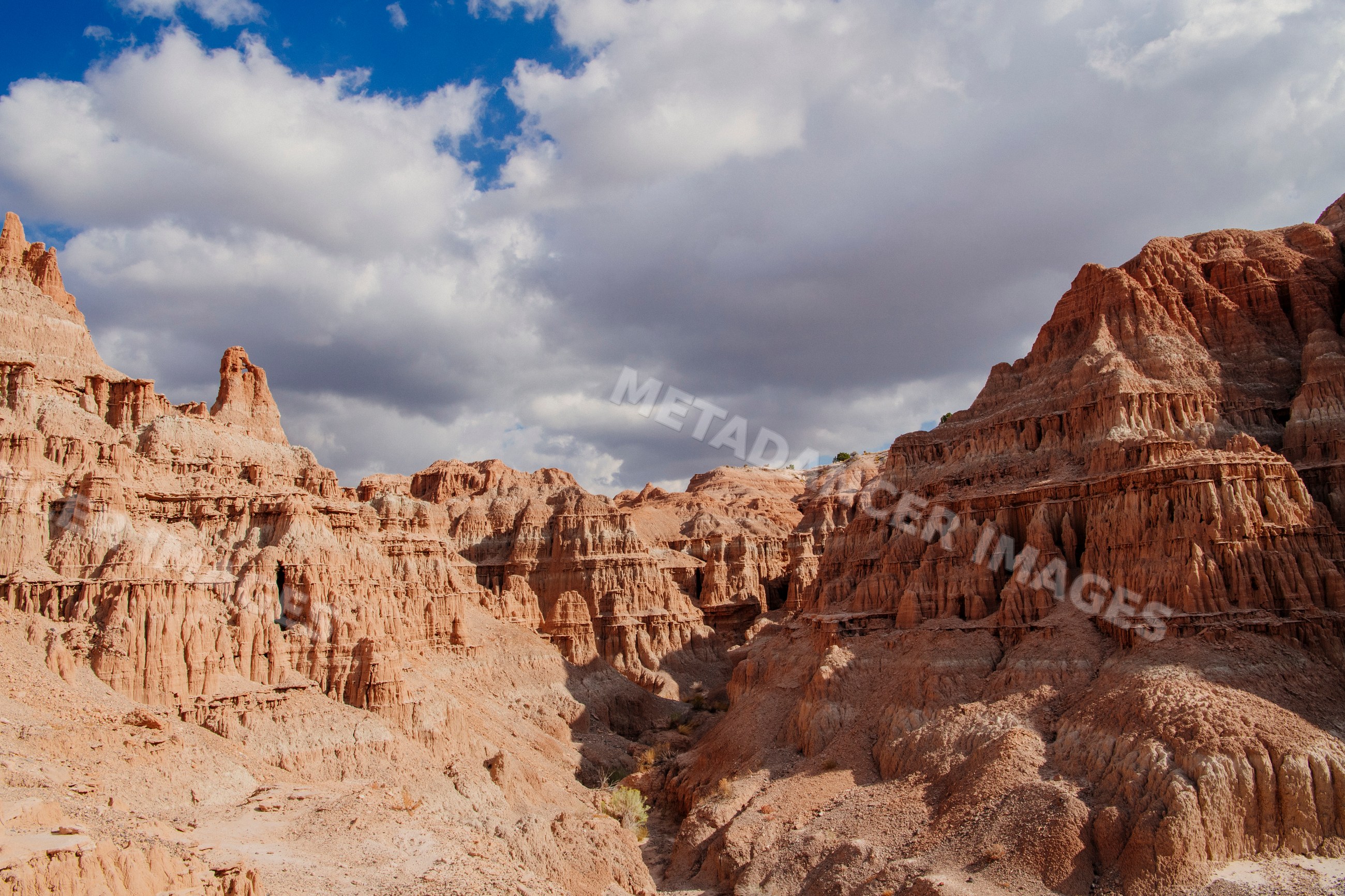 Eroded sandstone rock formations