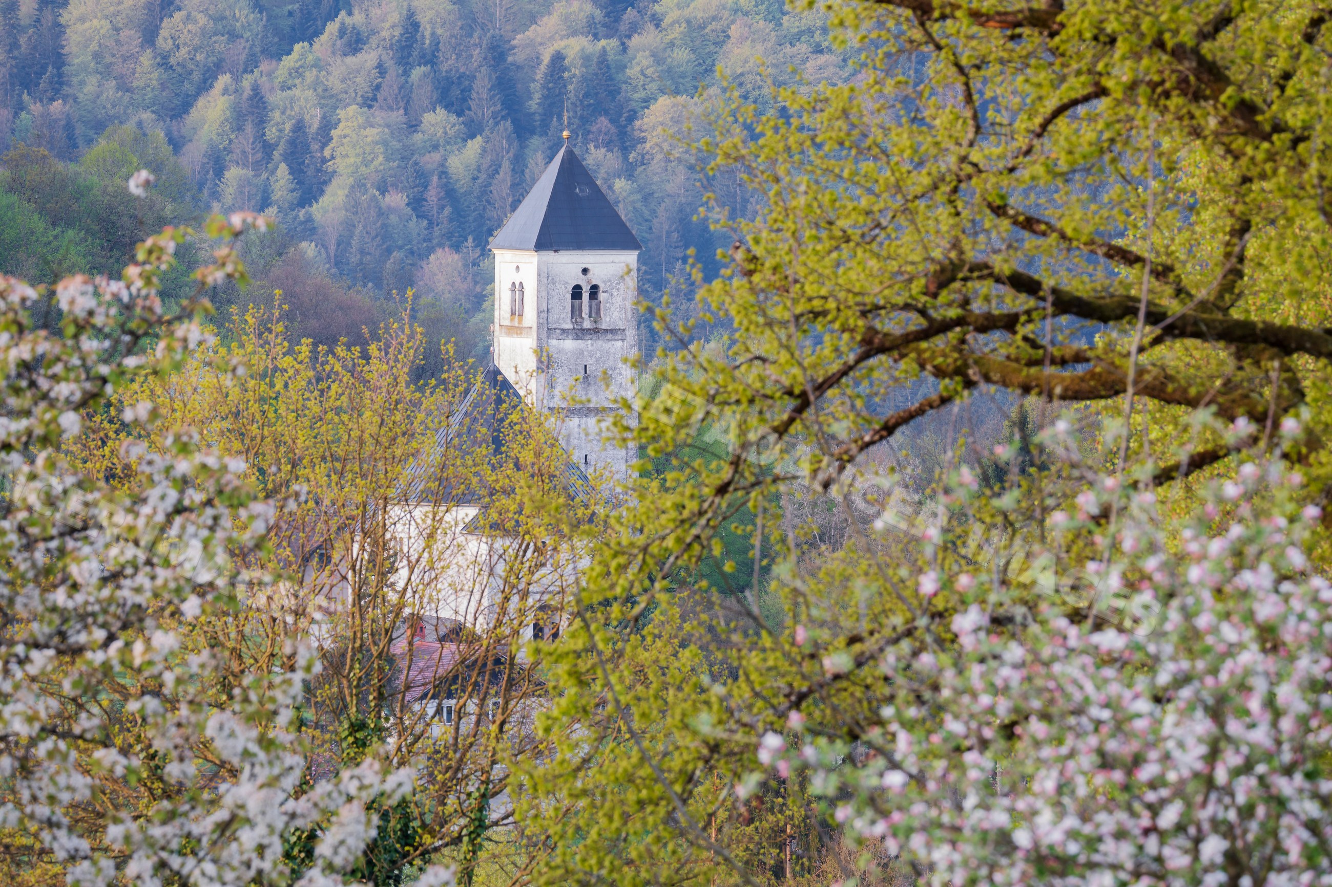 Church of st mary the helper tower