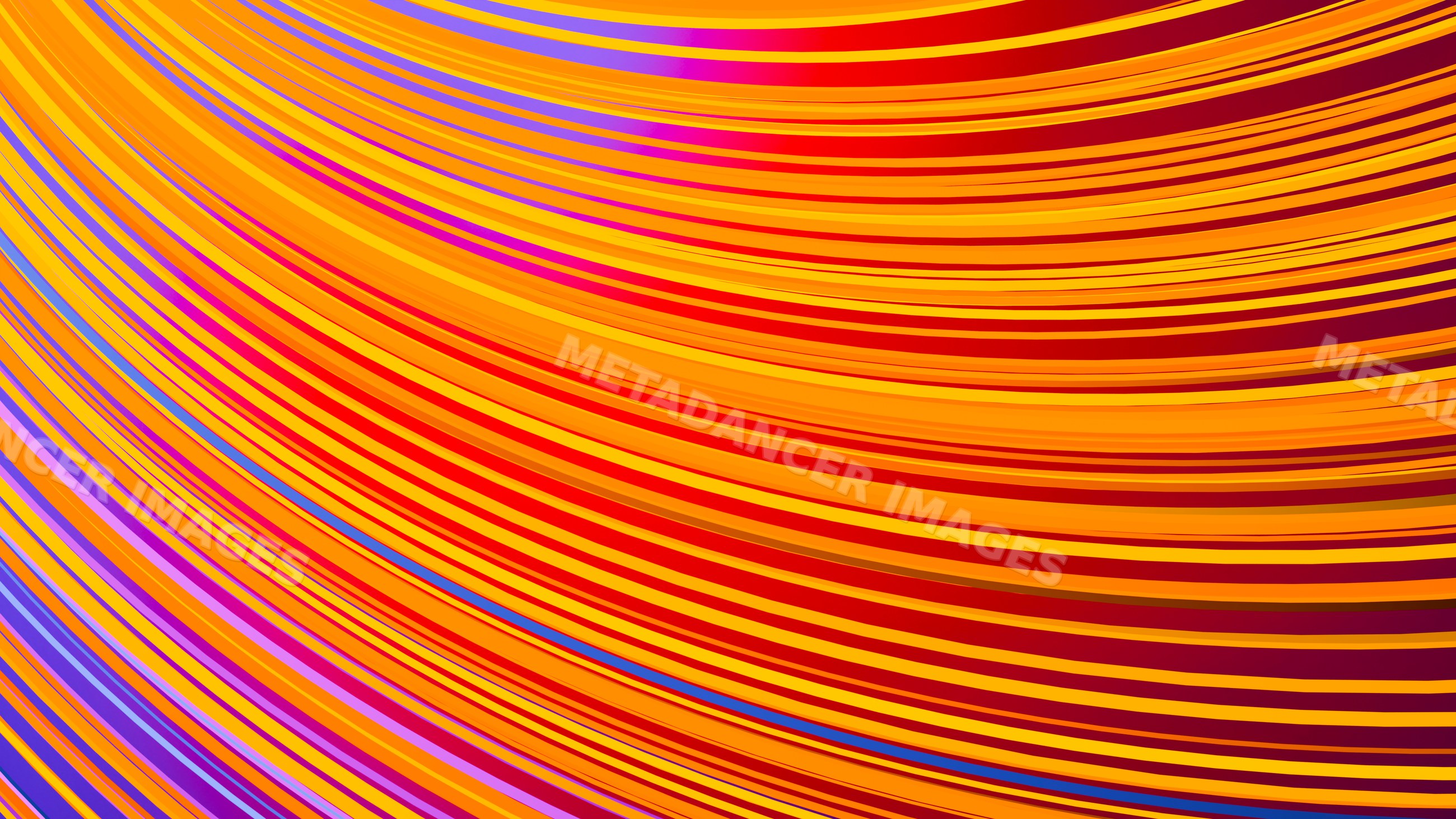 Colorful abstract curved lines forming vibrant flowing pattern