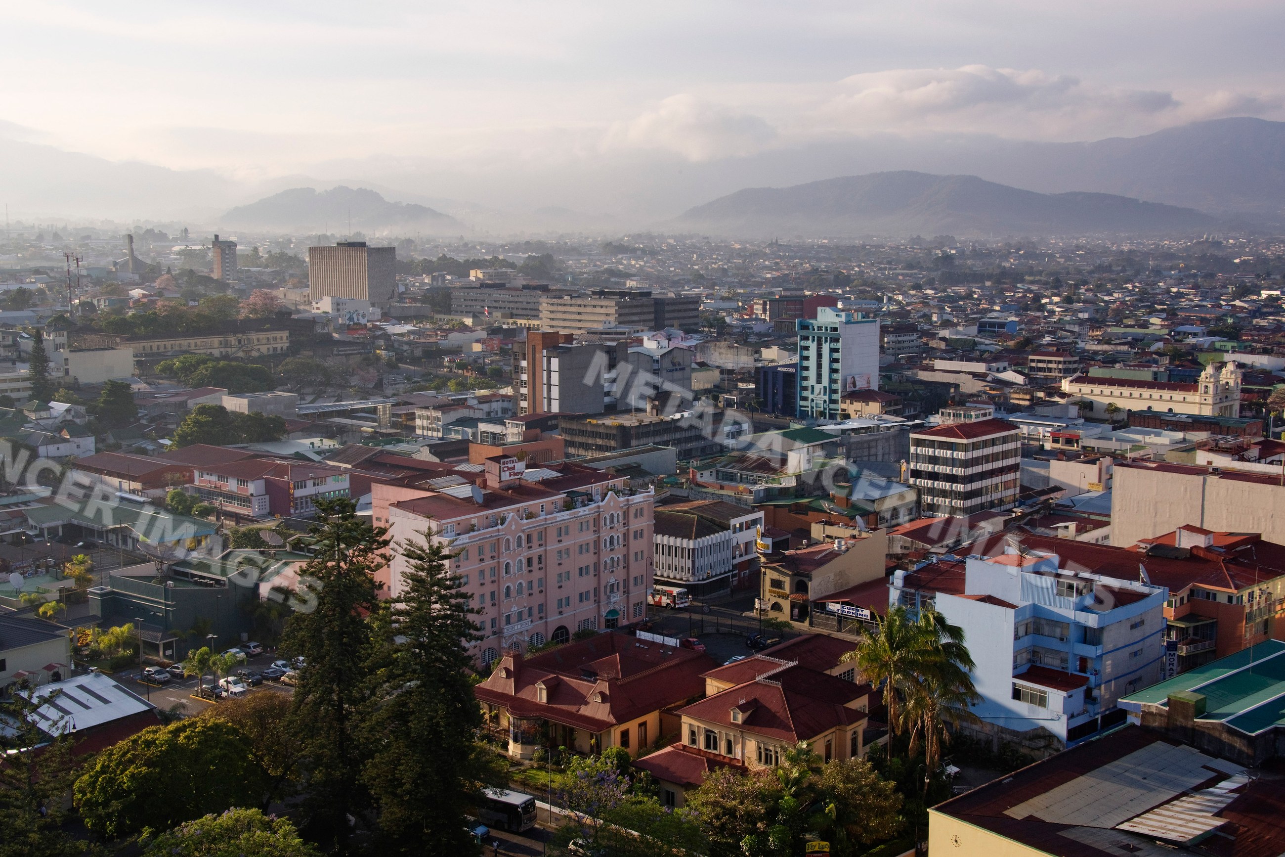 Cityscape view of san jose