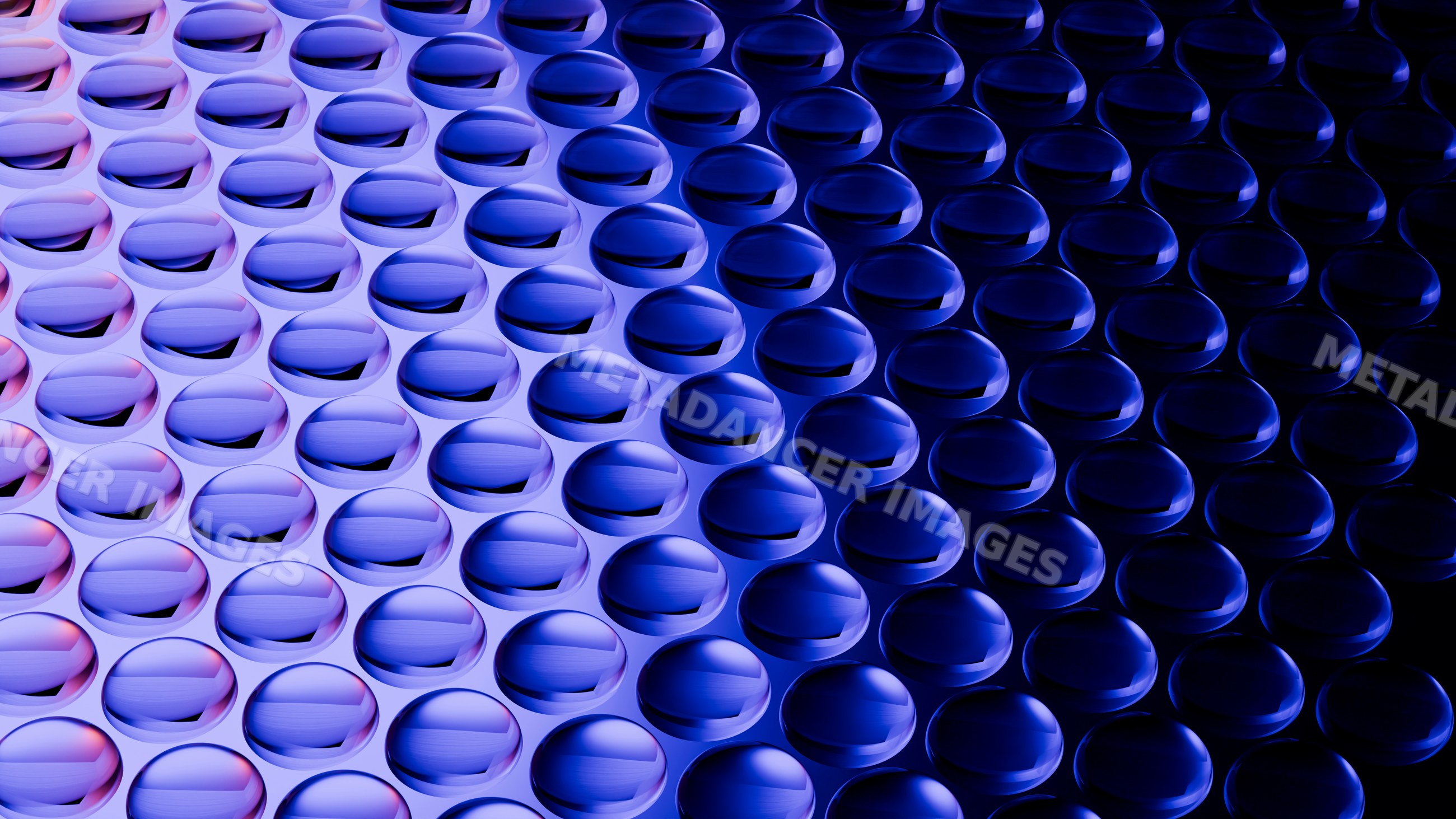 Blue spheres arranged in a geometric repeating pattern illustration