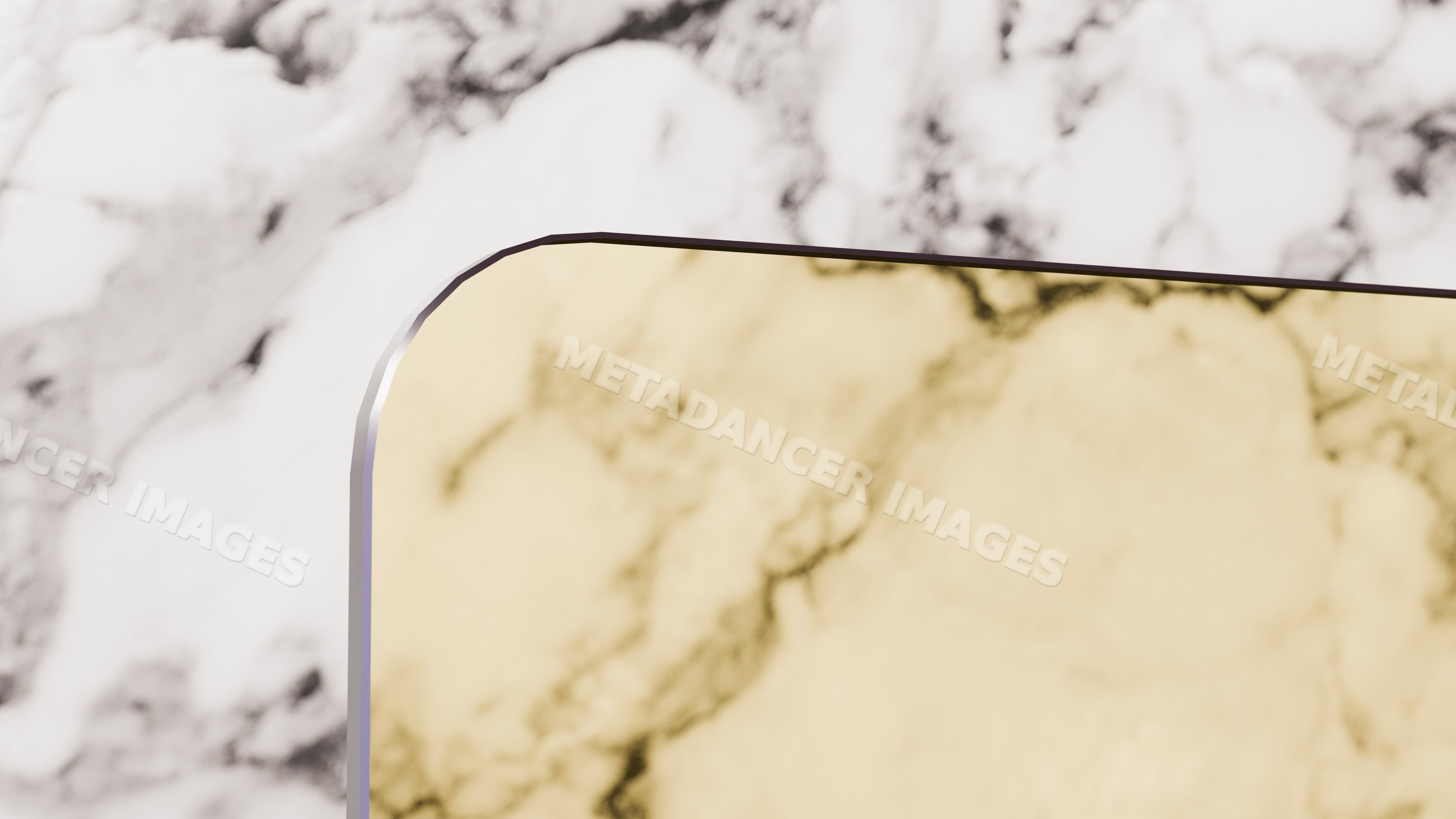 Gold marble surface with natural veined patterns and polished finish
