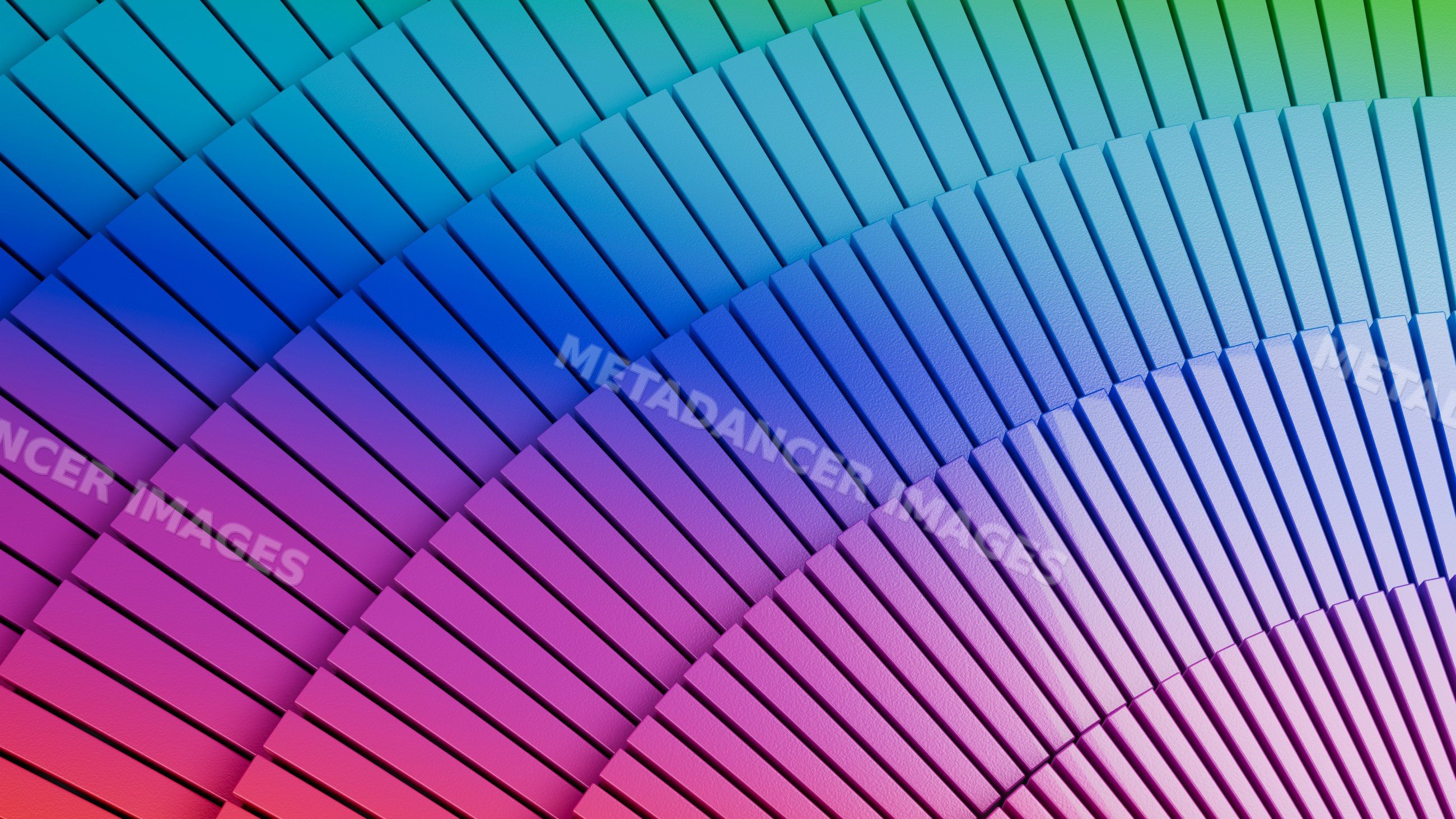 Abstract geometric pattern with colorful concentric arcs