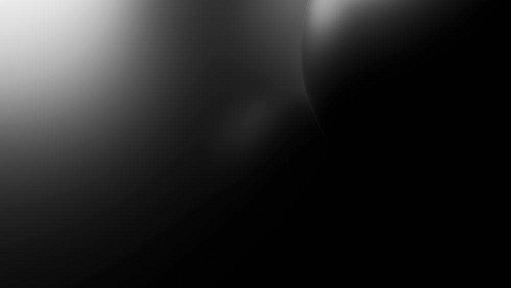 Abstract fluid black and white smoke illustration with gradient effect