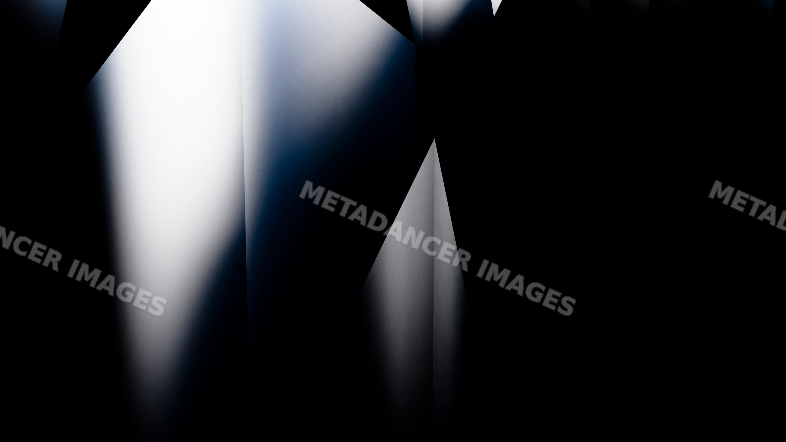 Abstract geometric shapes with light and shadow gradient contrast