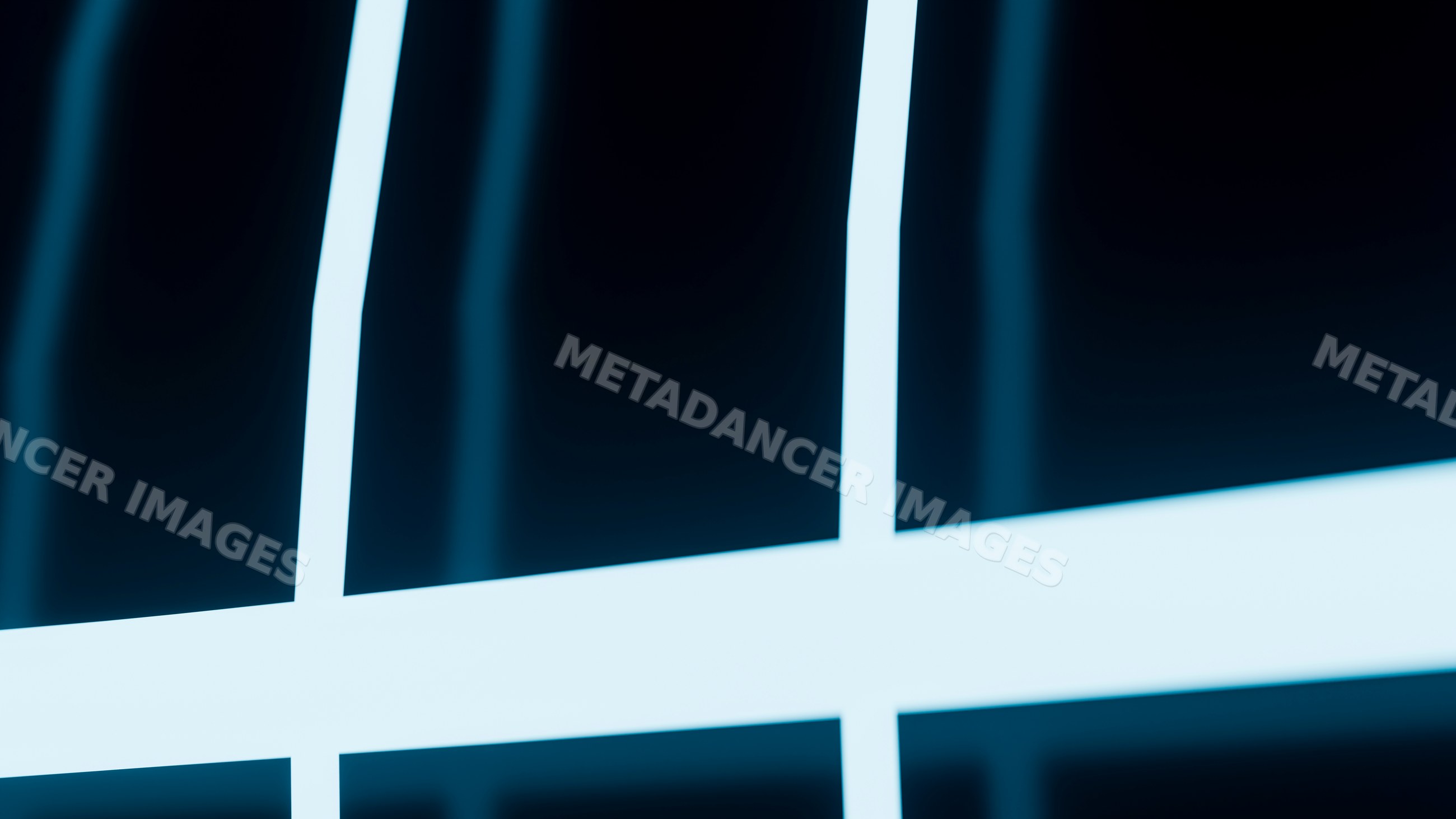 Abstract glowing blue lines geometric digital illustration