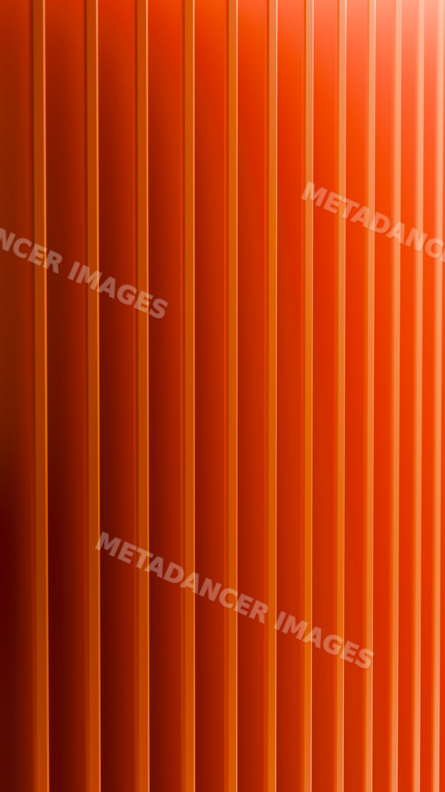 Orange vertical striped abstract wall pattern design