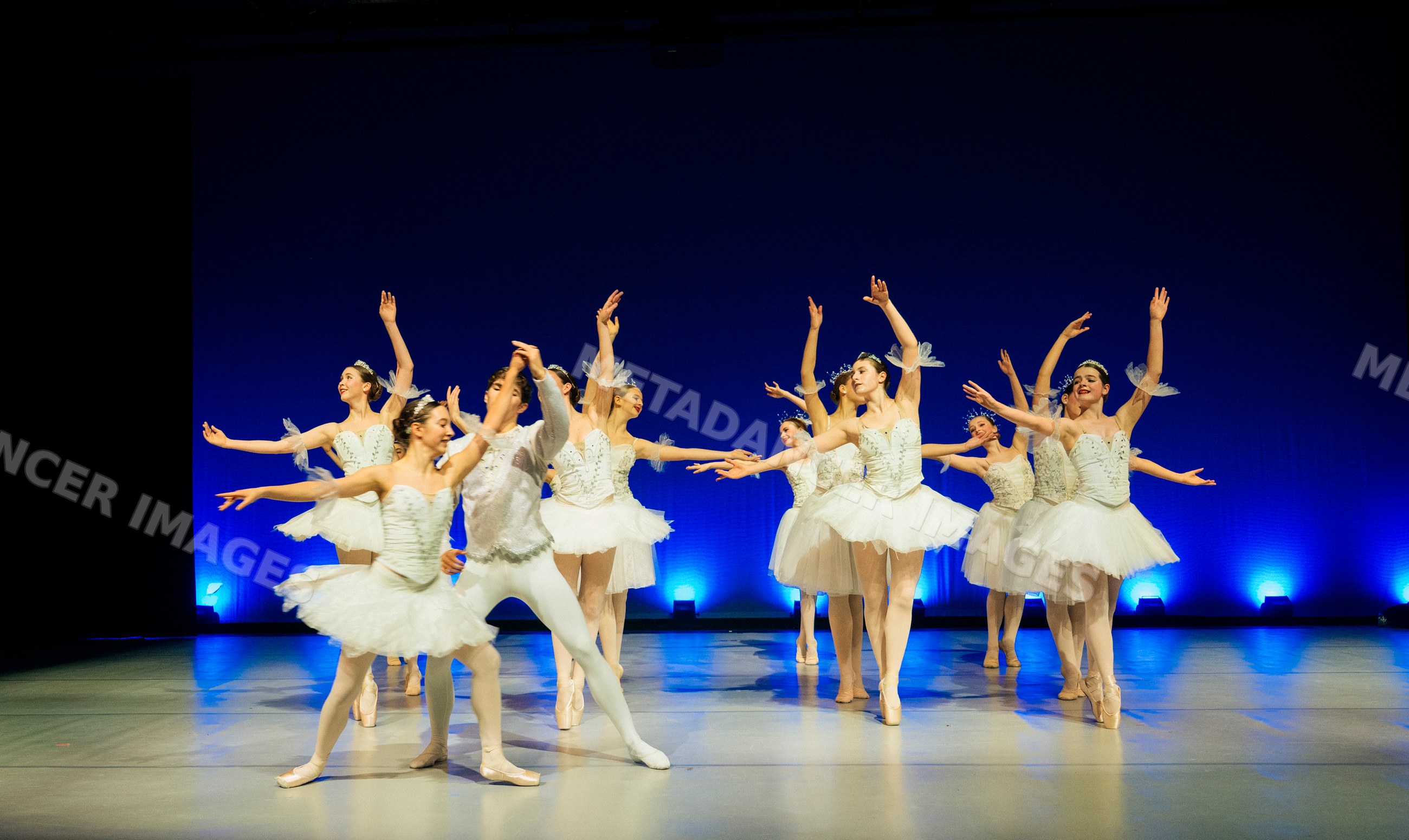 Classical ballet performance at Bainbridge Island stage