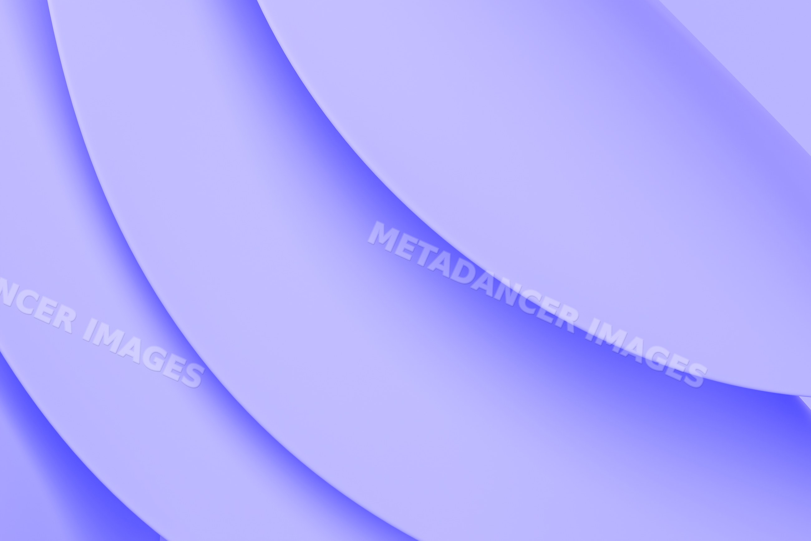 Smooth overlapping abstract curved shapes