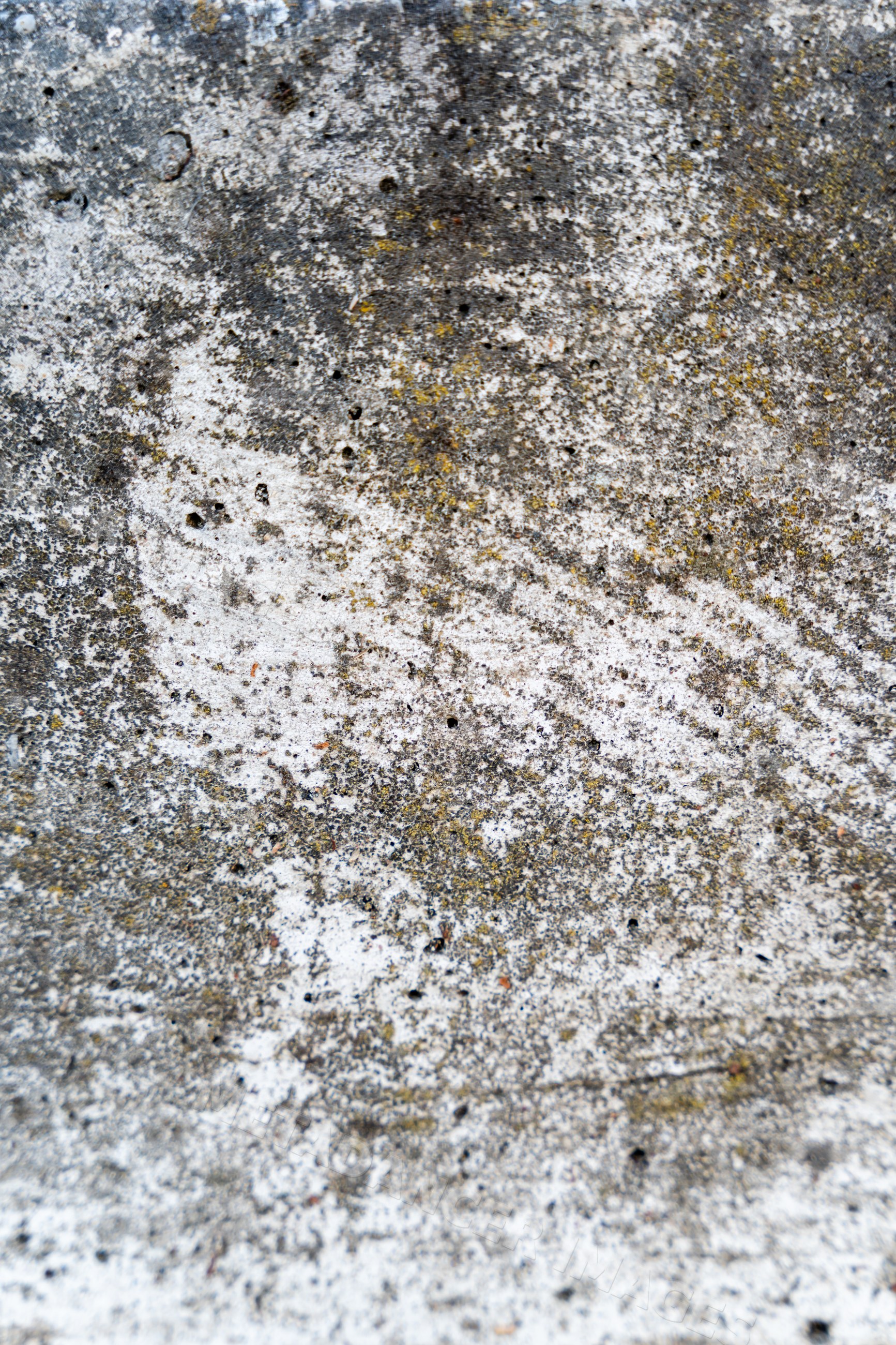 Weathered rough concrete texture with white marks