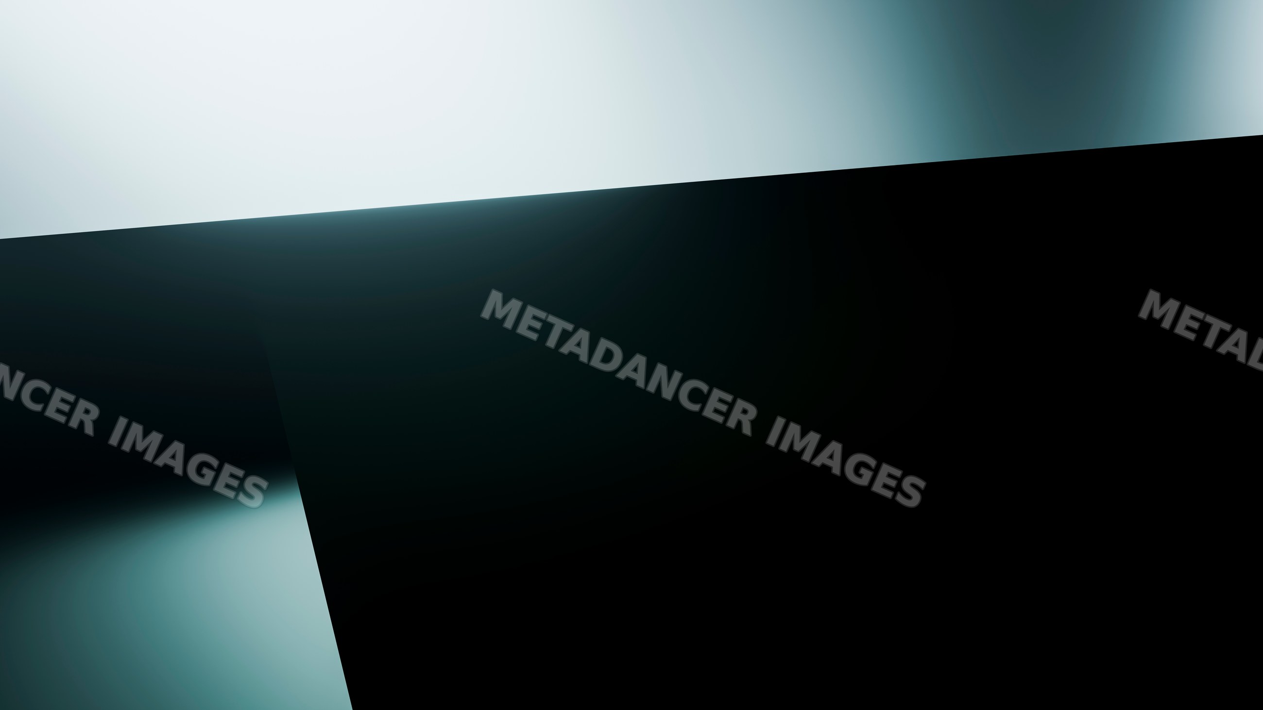 Abstract dark and light geometric shapes with smooth reflections