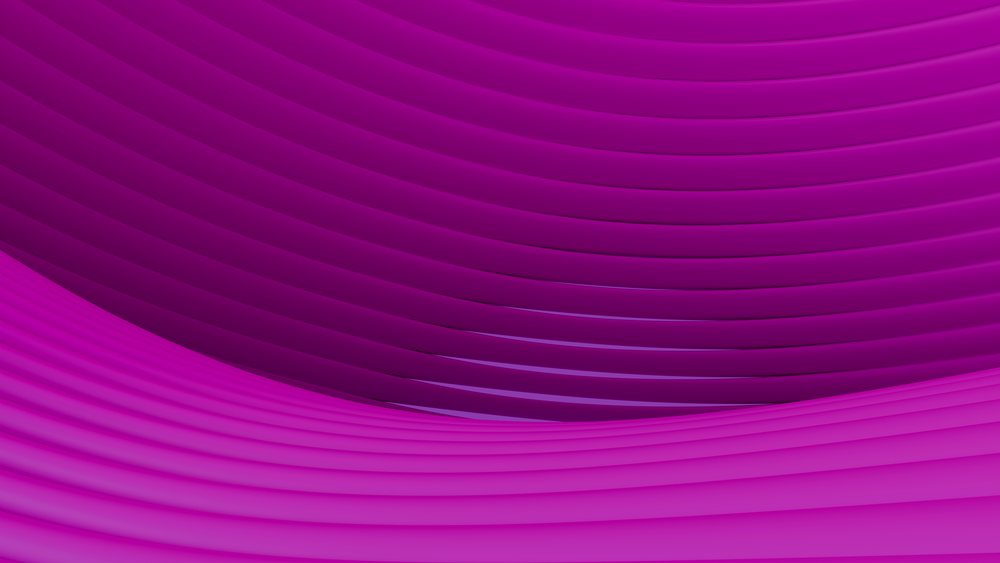 Abstract flowing purple curved shapes with smooth gradients