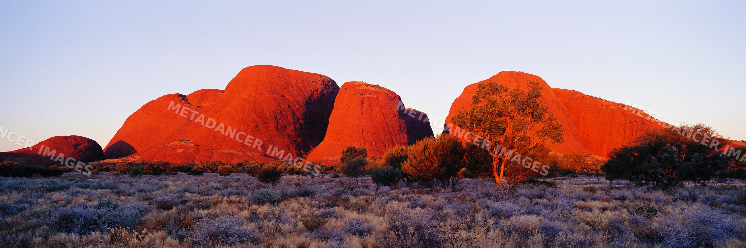 The olgas red rock formation northern territory australia