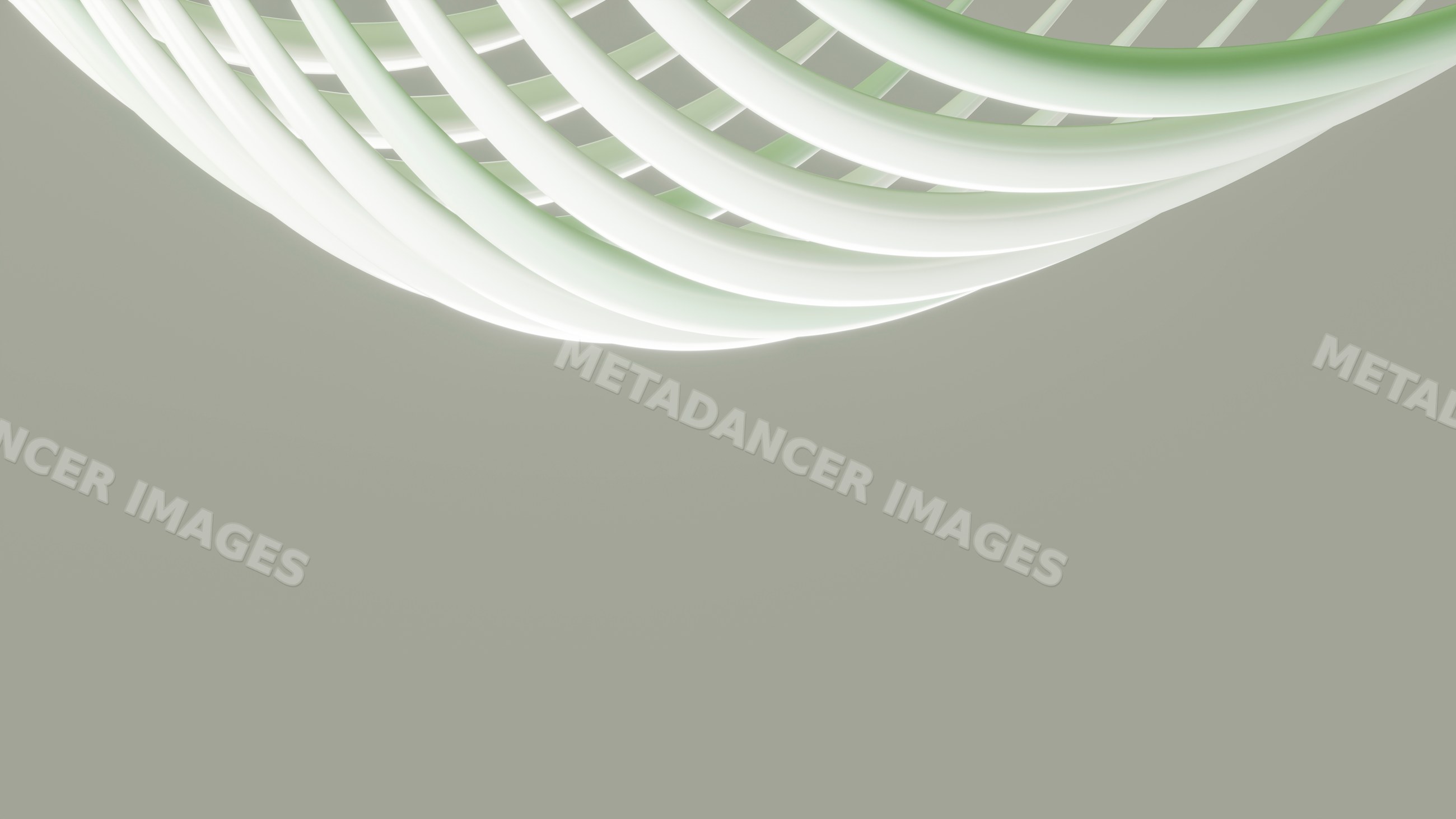 Spiral white staircase with elegant modern architectural design