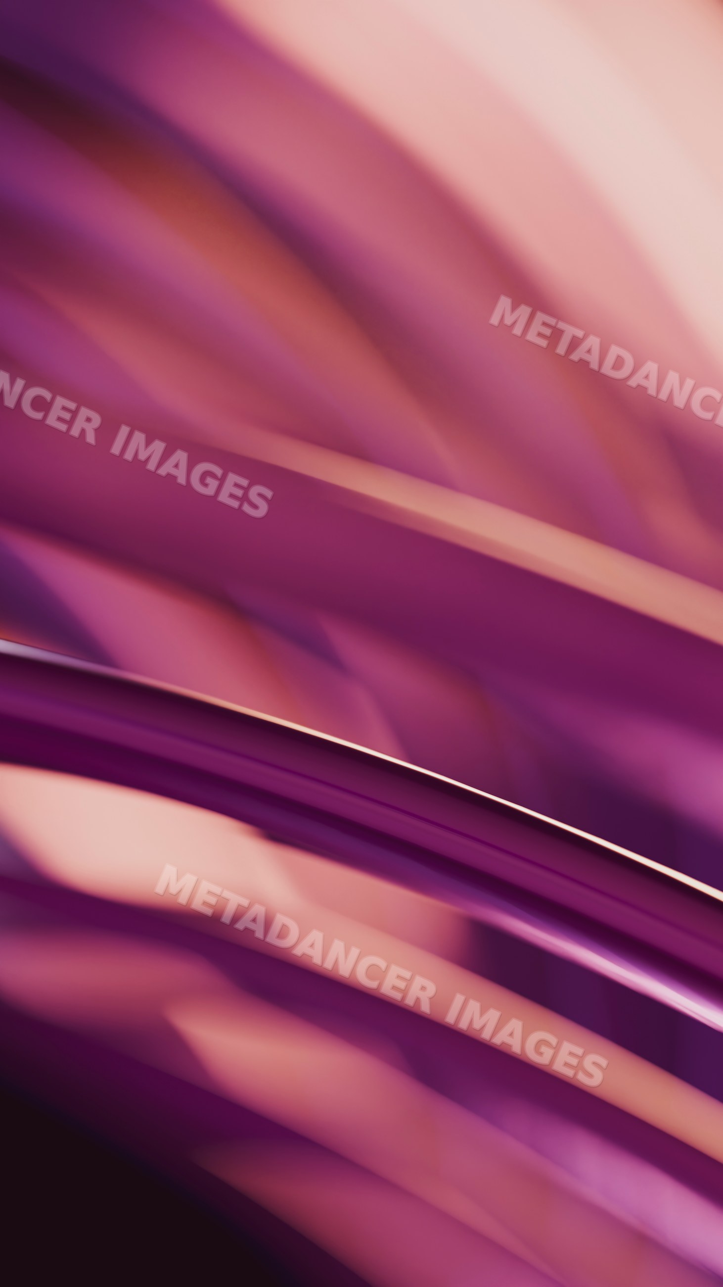 Abstract flowing purple curved lines digital illustration