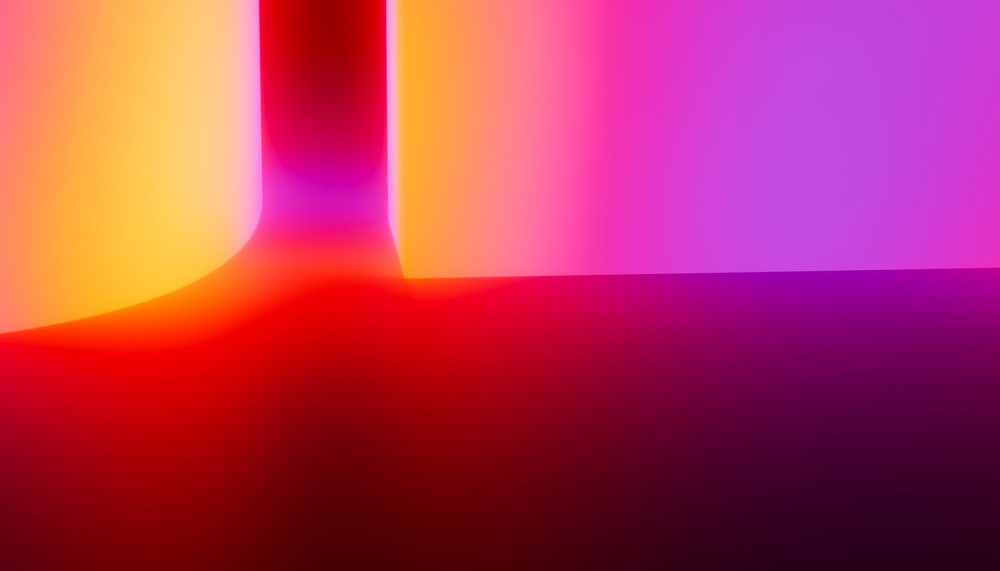 Abstract colorful digital background with smooth vibrant gradients